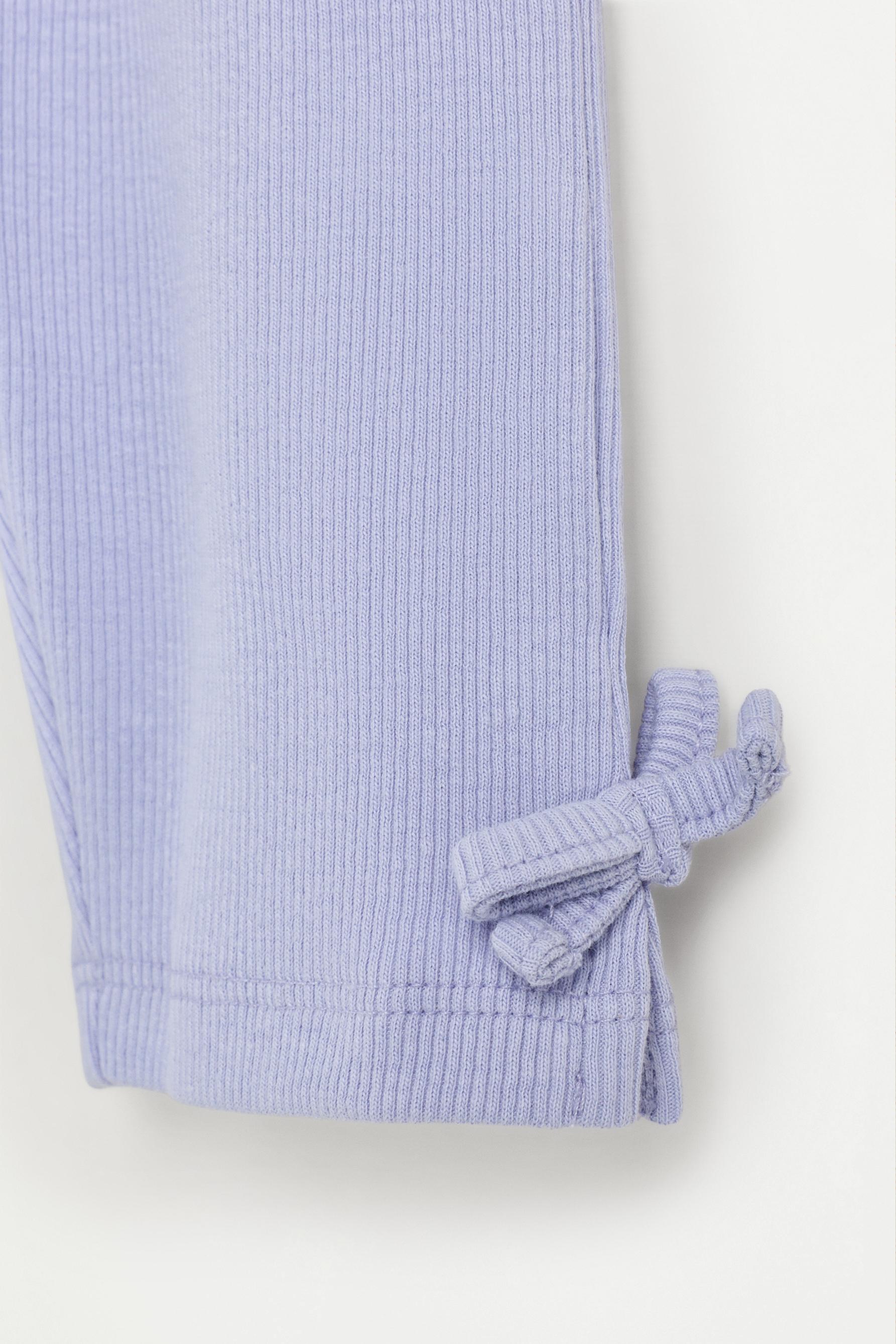 Peppa Pig™ ruffled T-shirt and bike shorts co-ord — LILAC