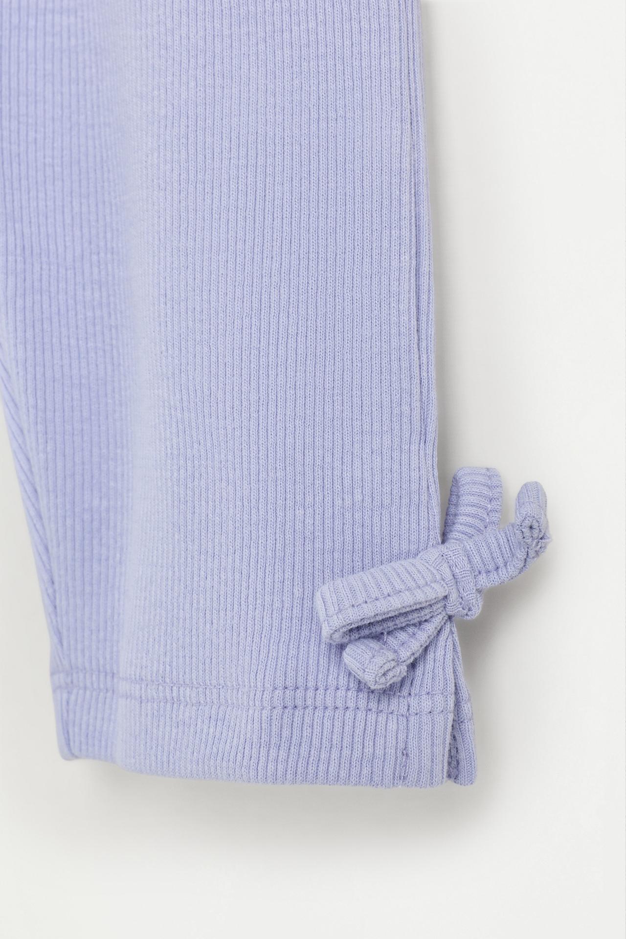 Peppa Pig™ ruffled T-shirt and bike shorts co-ord — LILAC