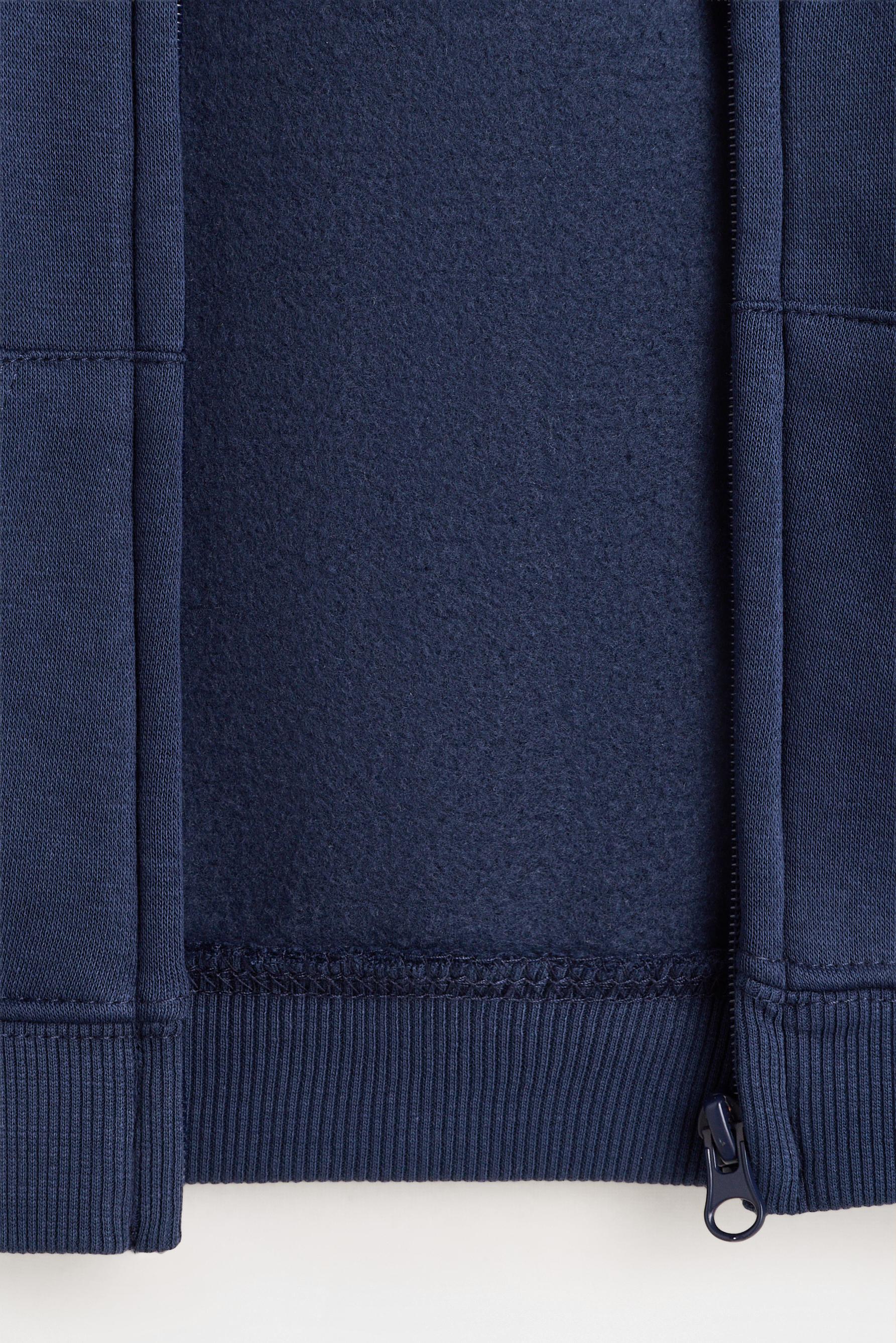 Zip-up sweatshirt — NAVY