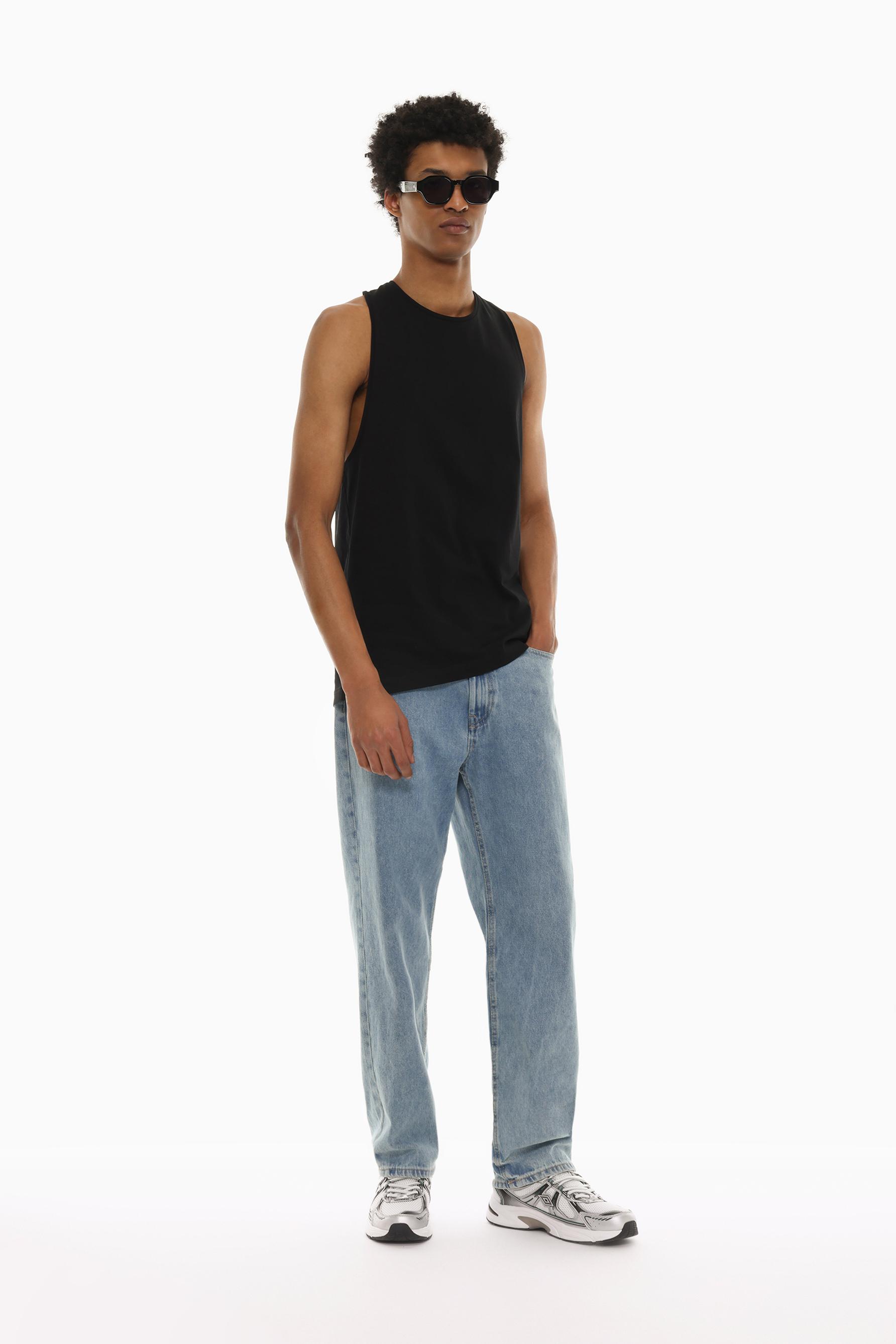 Basic tank top — BLACK