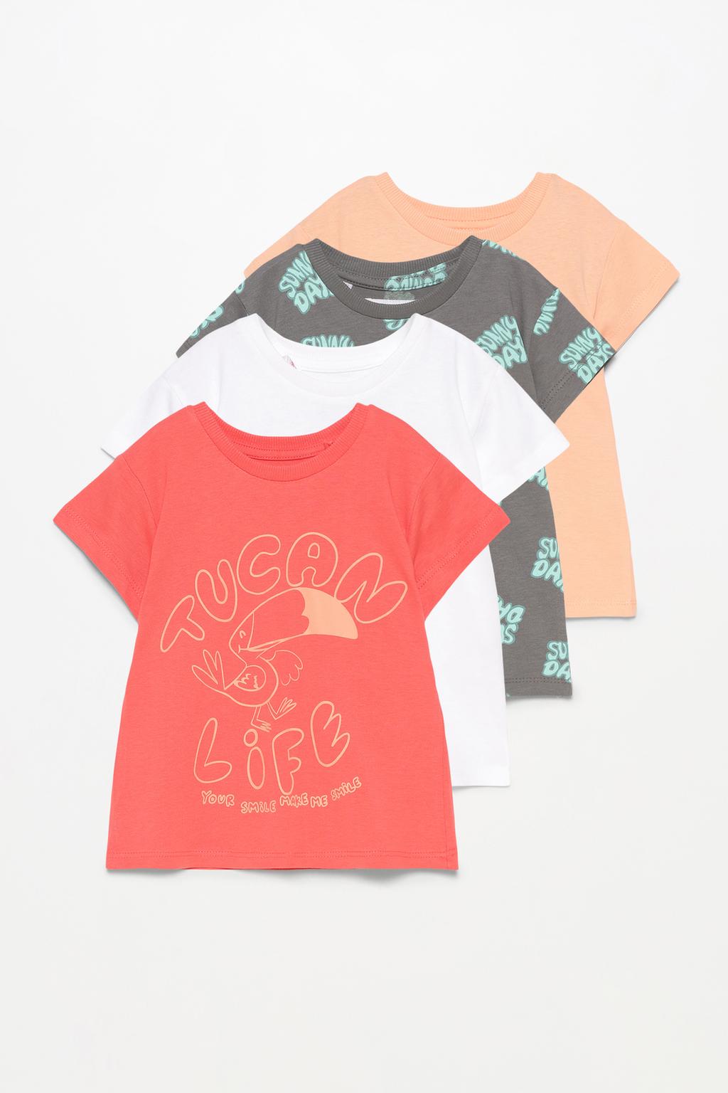 Pack of 4 assorted T-shirts