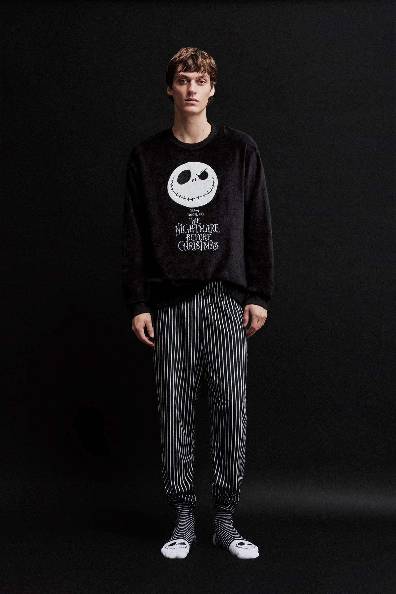 Men's The Nightmare Before Christmas ©Disney Pyjamas — BLACK