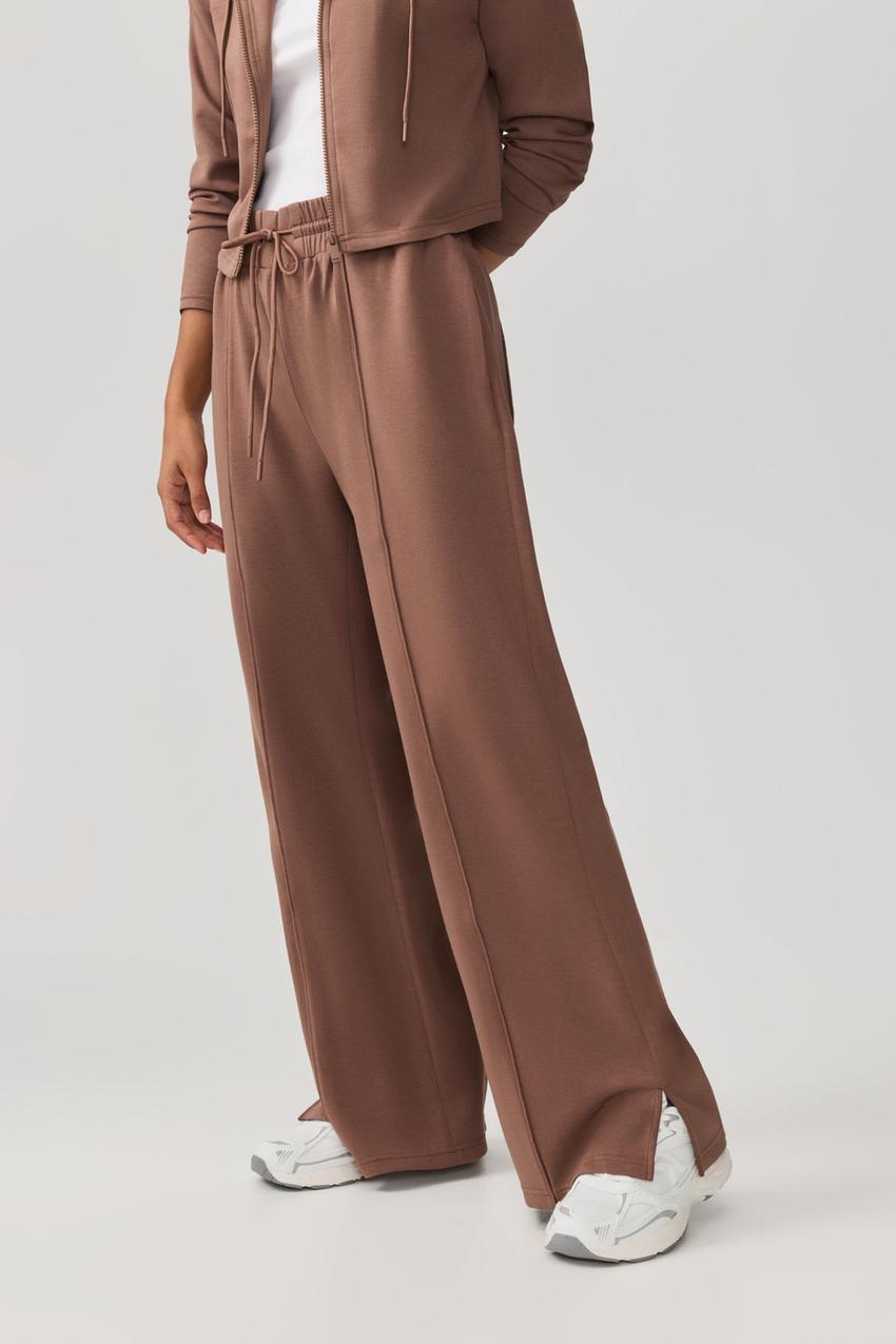 Pantalón fluido nervio Pantalones Chándal Pantalones ROPA