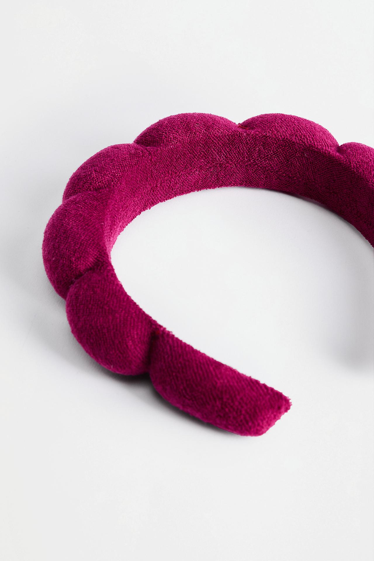 Beauty headband — BURGUNDY