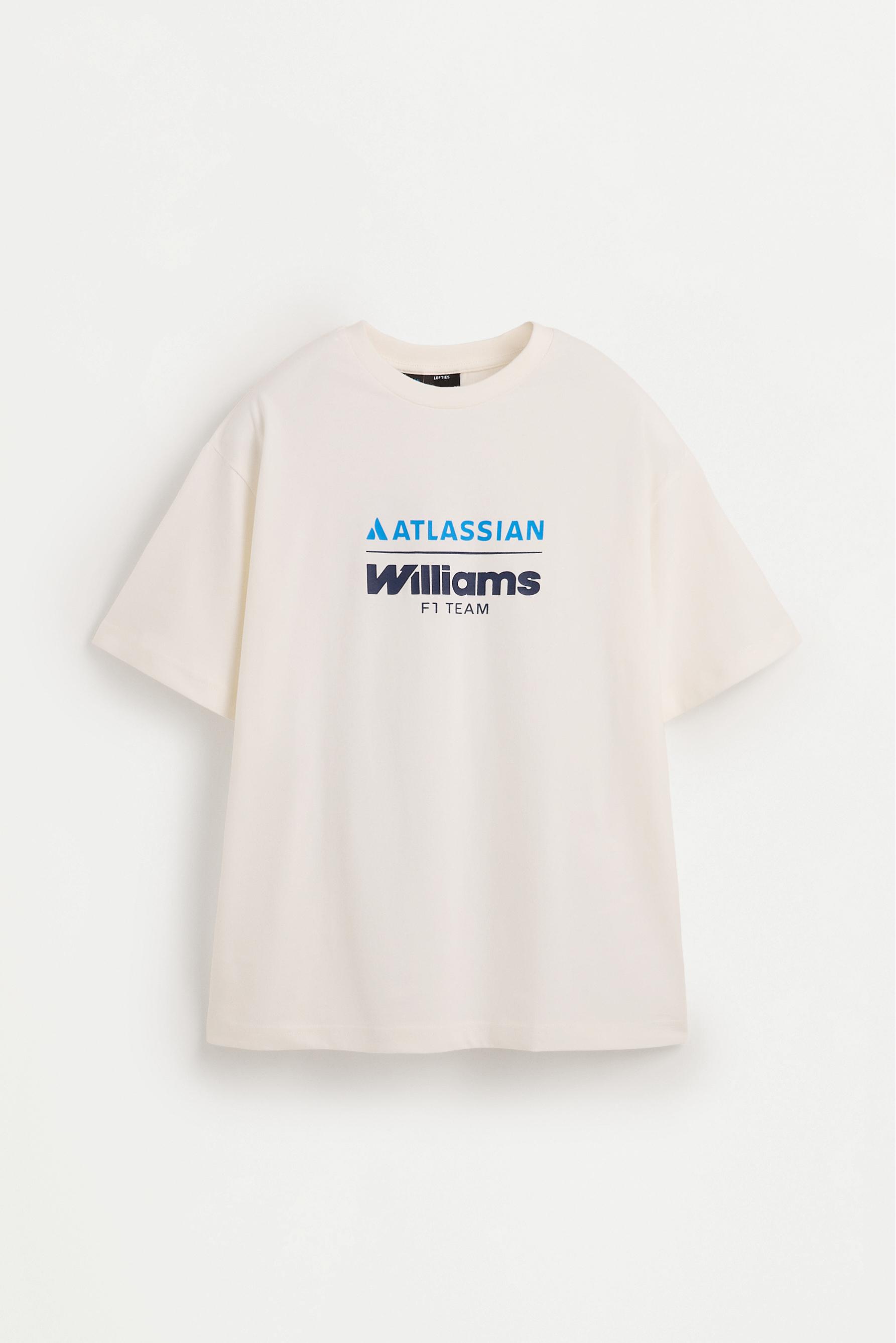 Printed T-shirt ©2026 Williams — OFF WHITE