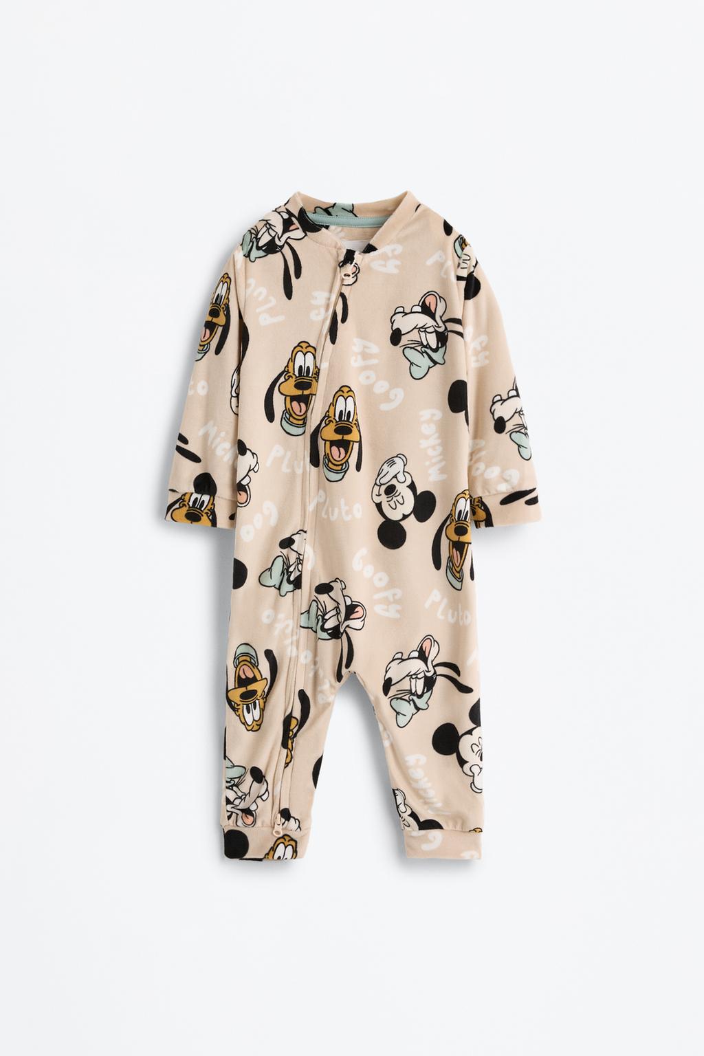 Pixama Mickey e amigos ©Disney enteiro aveludado