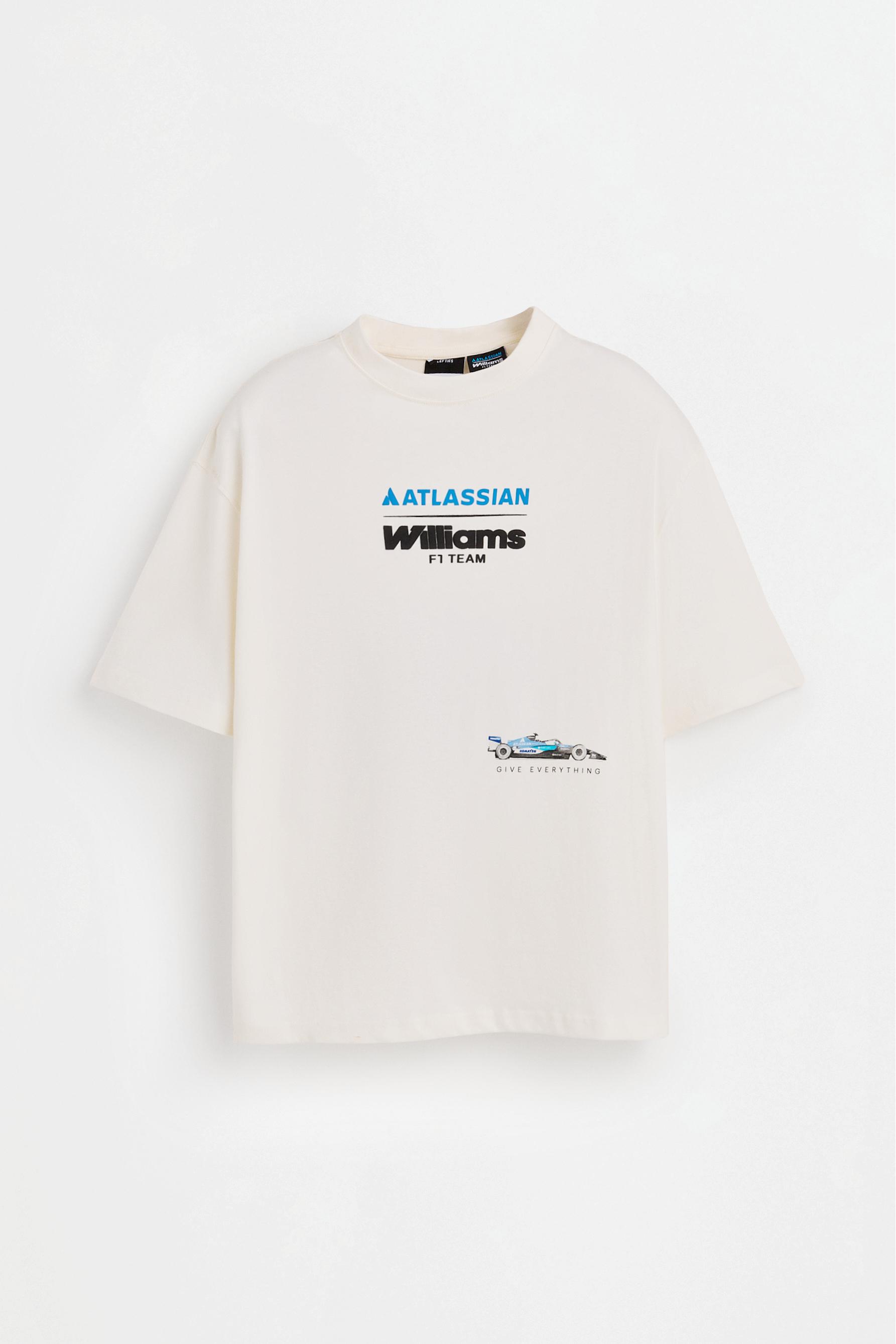 ©2026 Williams print T-shirt — OFF WHITE