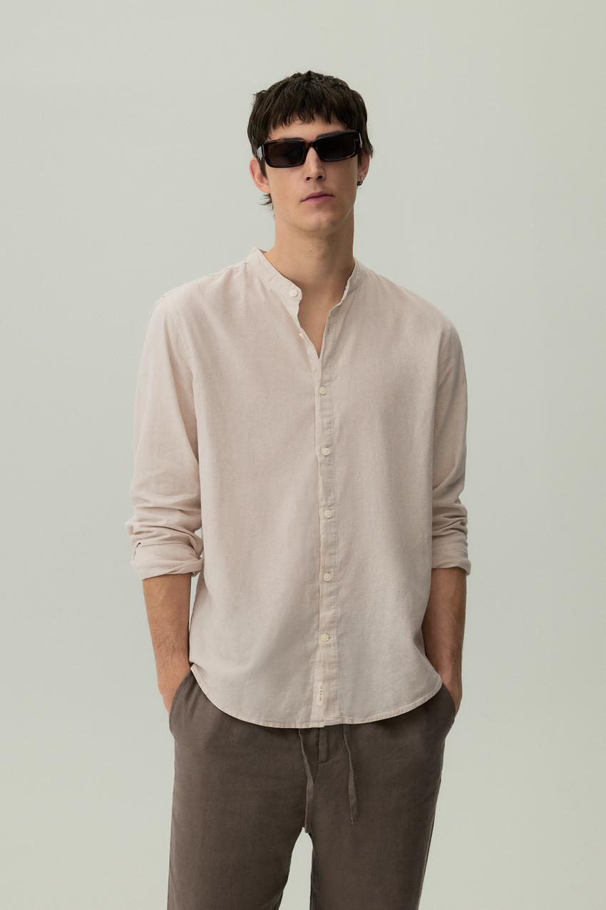 Camisa lino algodón Clásicas Hipster Braguitas Ropa