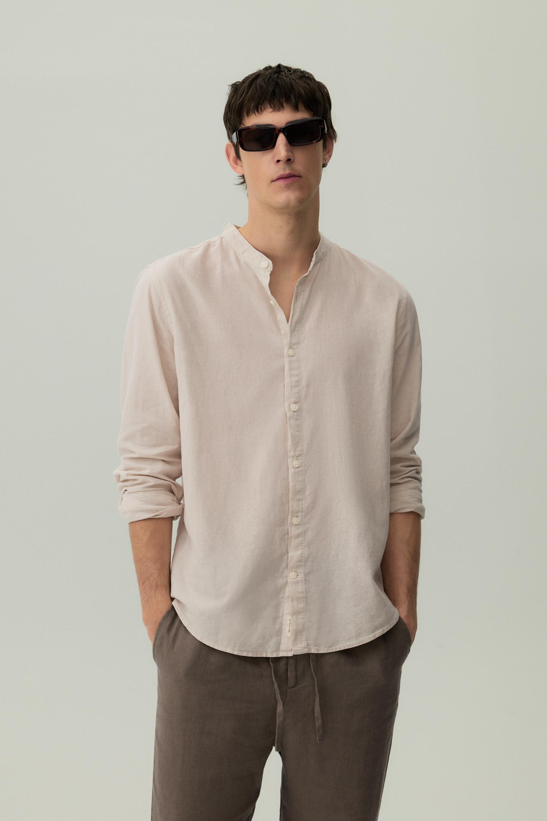 Camisa lino - algodón