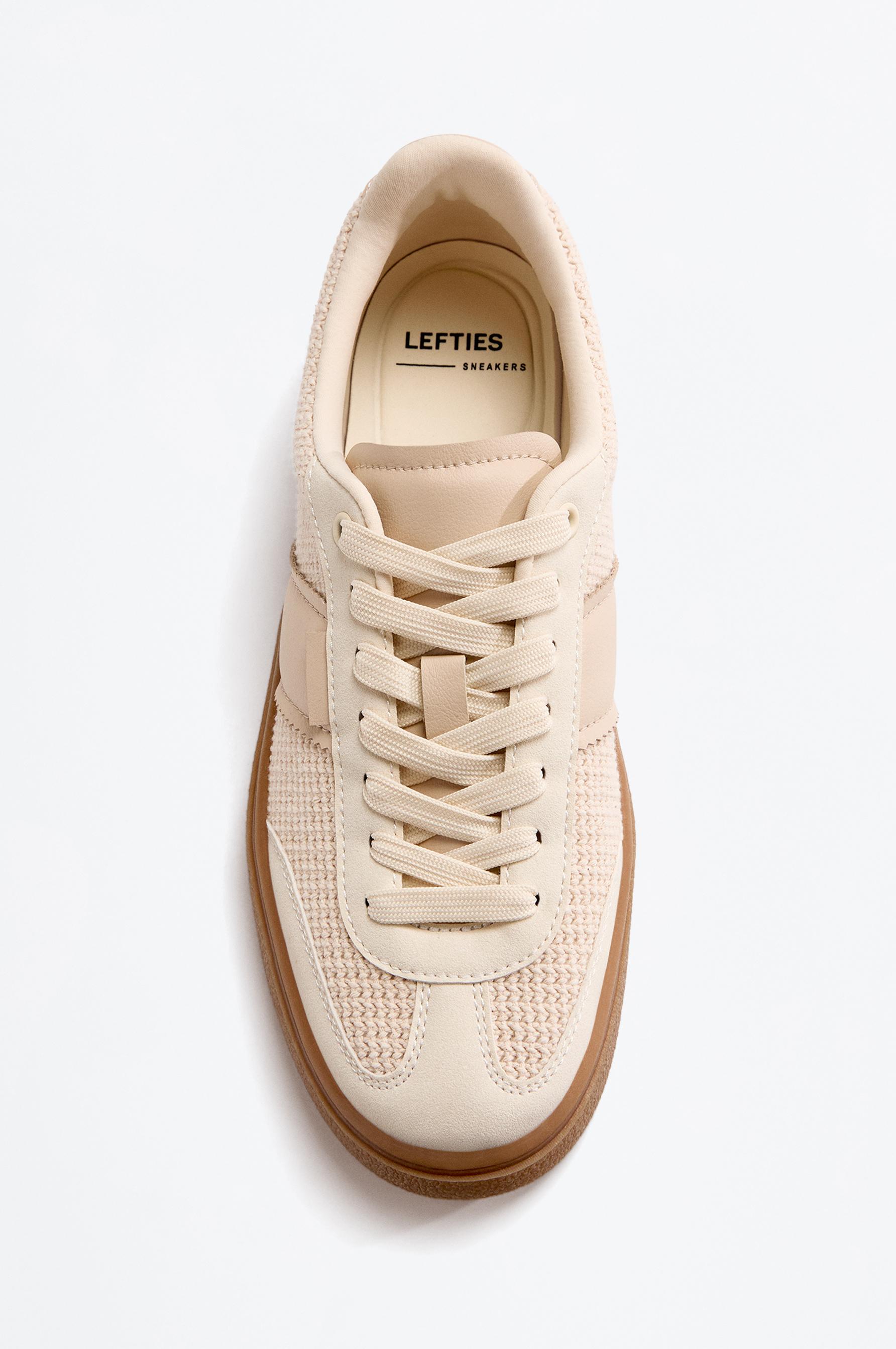 Lefties Ekru Lefties Retro SPOR AYAKKABI