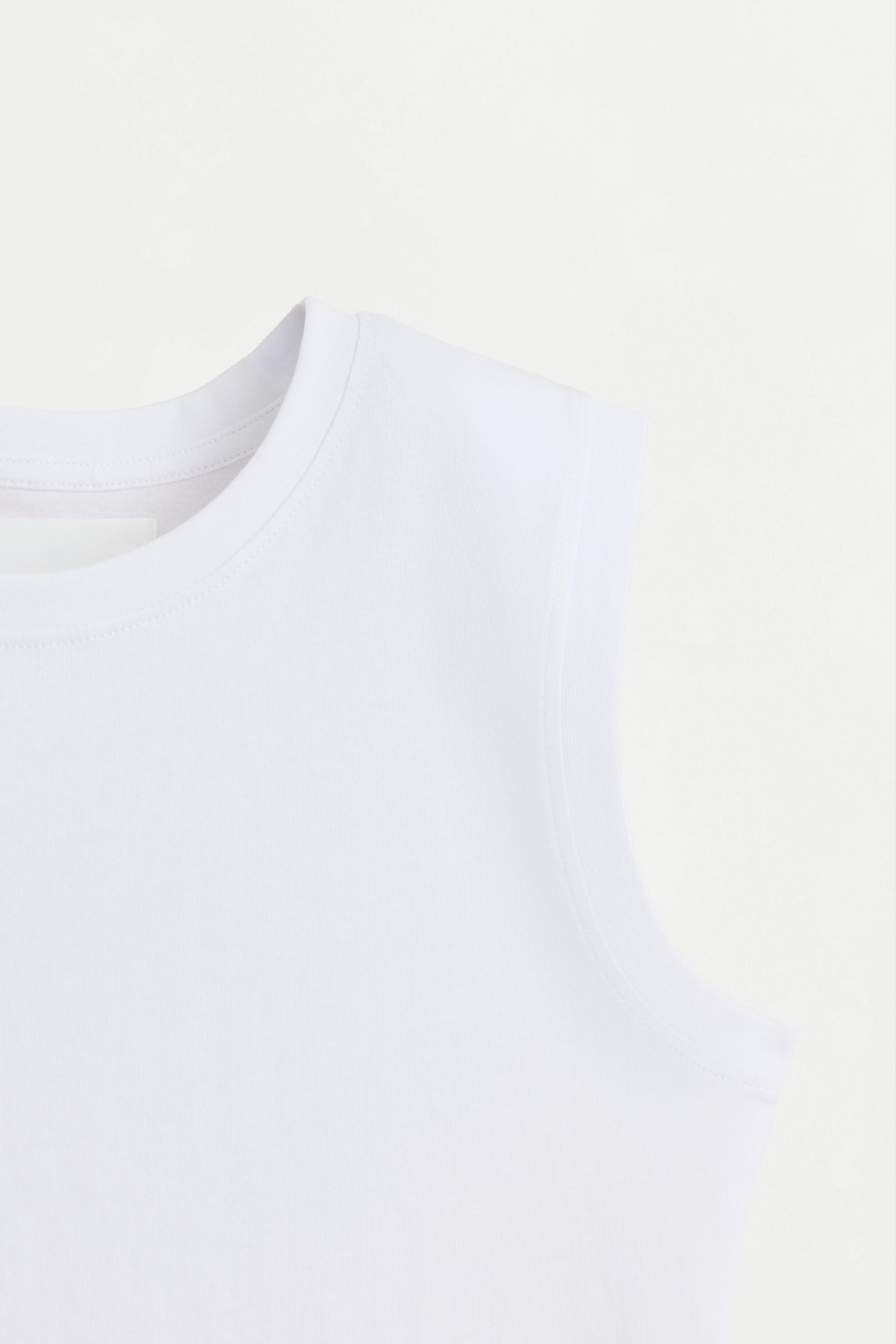 Pack of 4 tank tops — WHITE