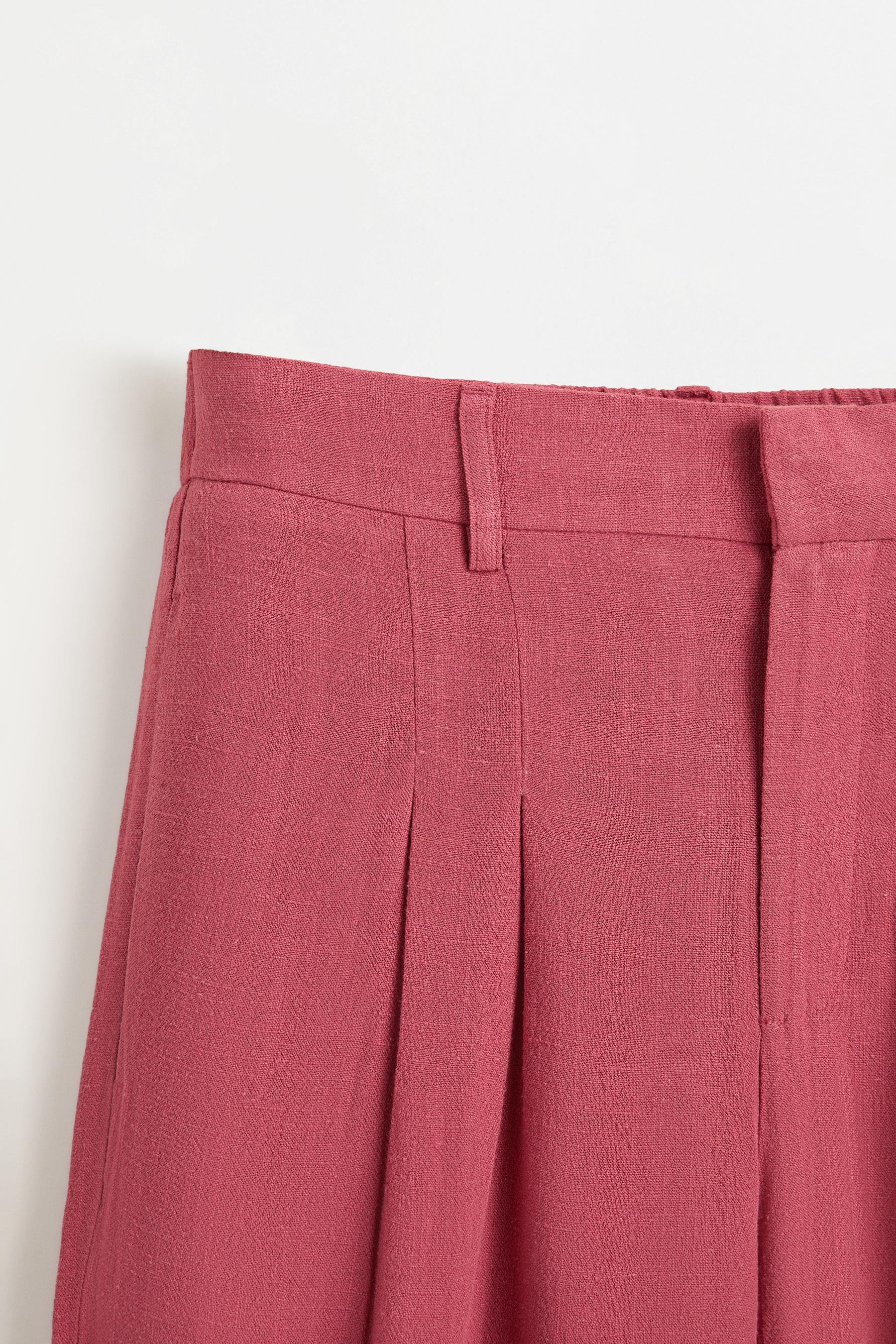 Rustic trousers — MAROON