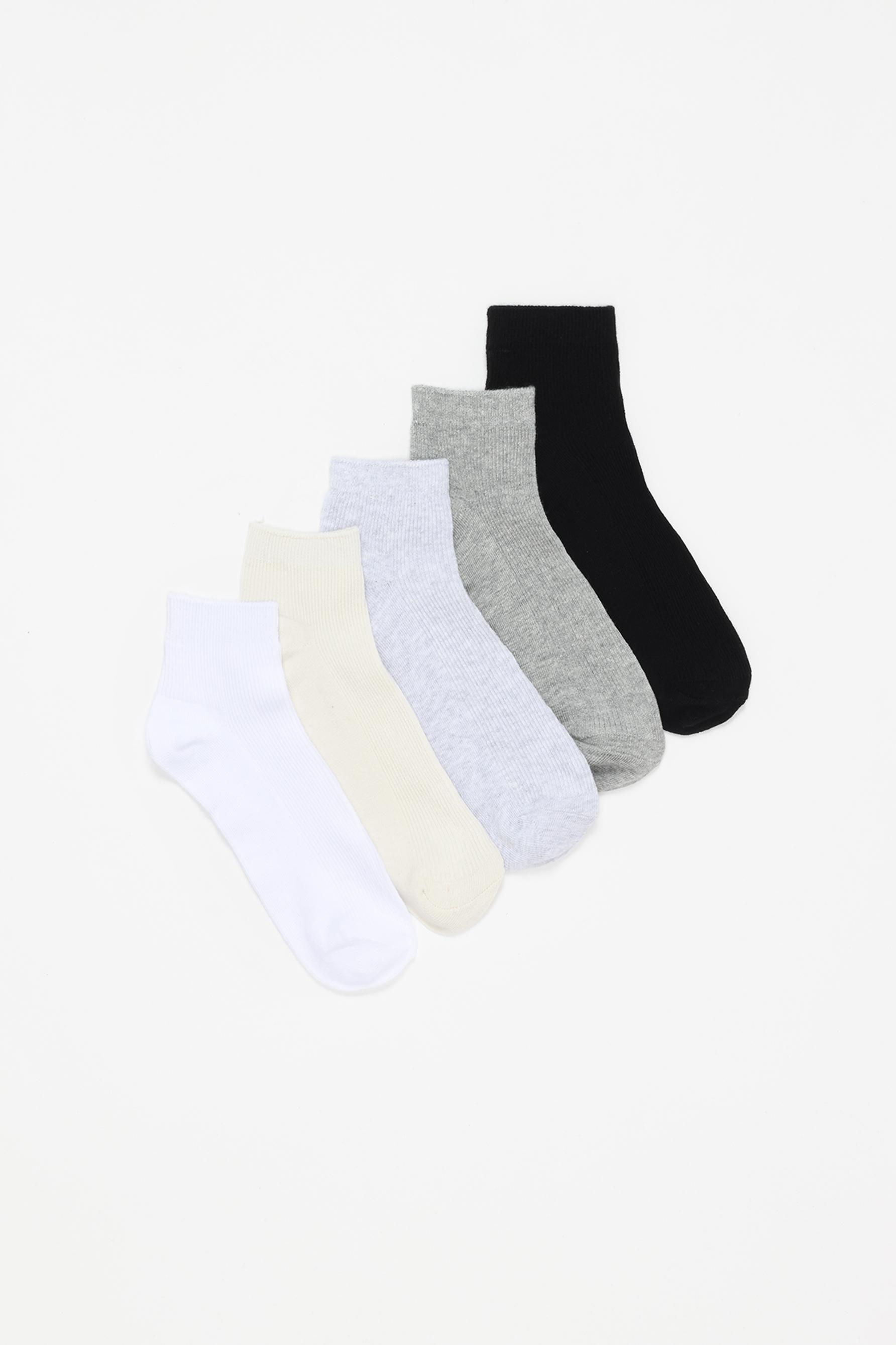 Pack 5 calcetines cortos colores