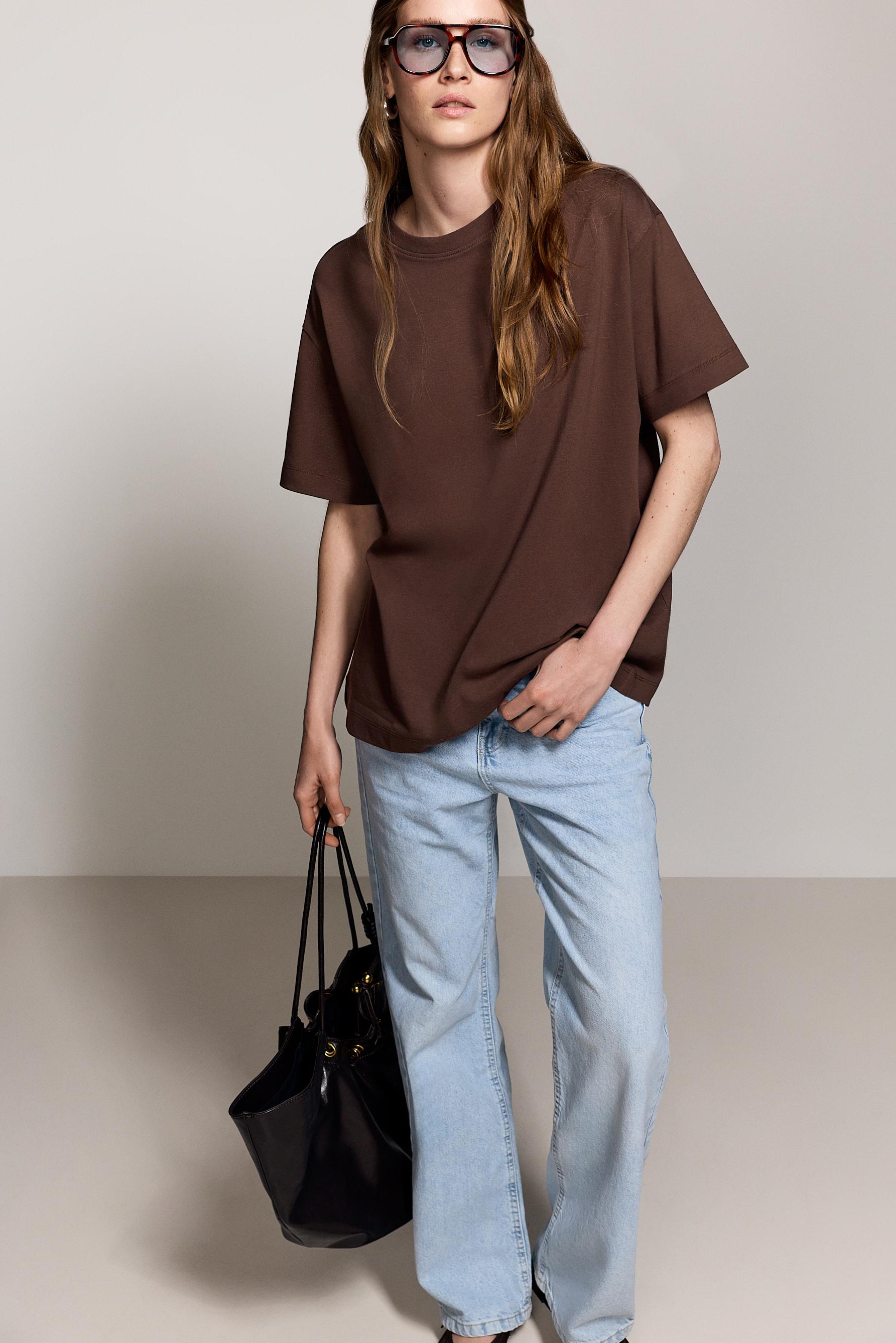 Oversize T-shirt — DARK MINK