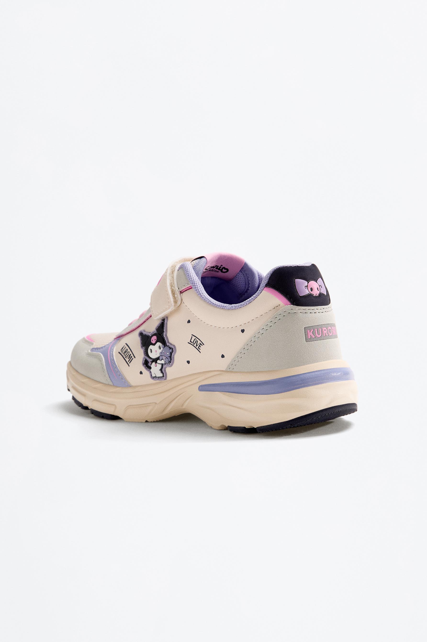 Kuromi Hello Kitty ©SANRIO sneakers — WHITE