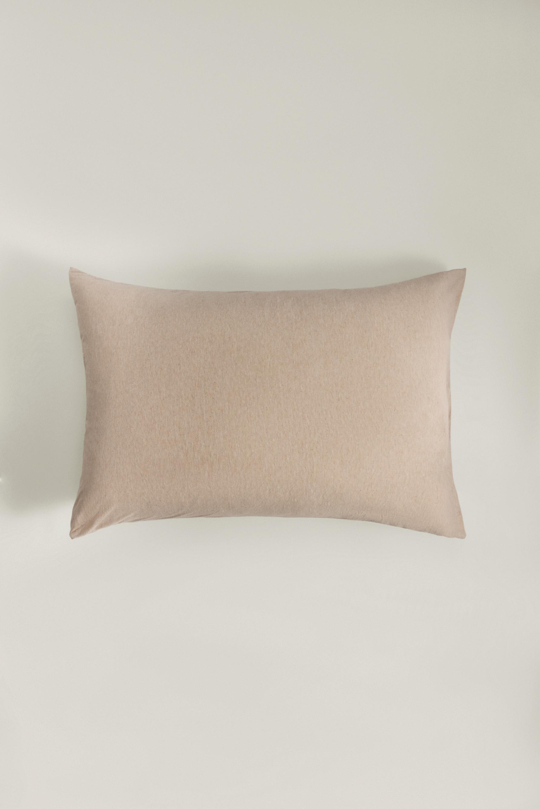 Pack 2 fundas almohadas punto algodón 50 x 75 cm