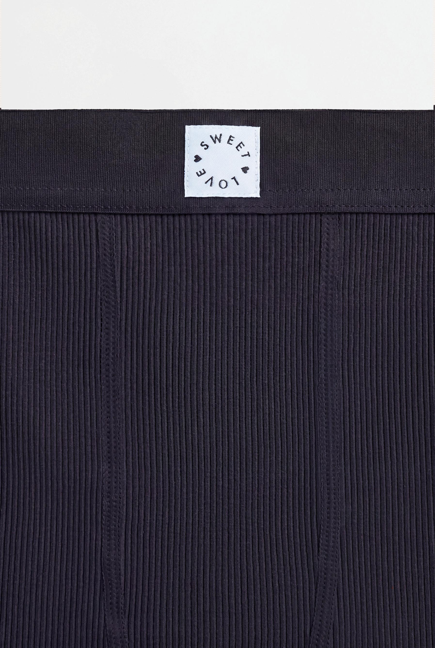 Seamless boxer shorts — BLACK
