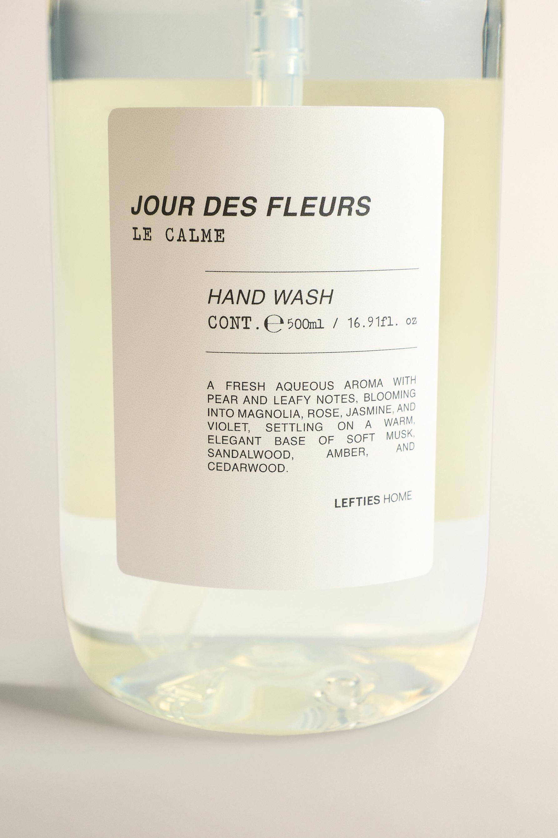Le Calme Jour des Fleurs liquid hand soap 500 ml — TRANSPARENT