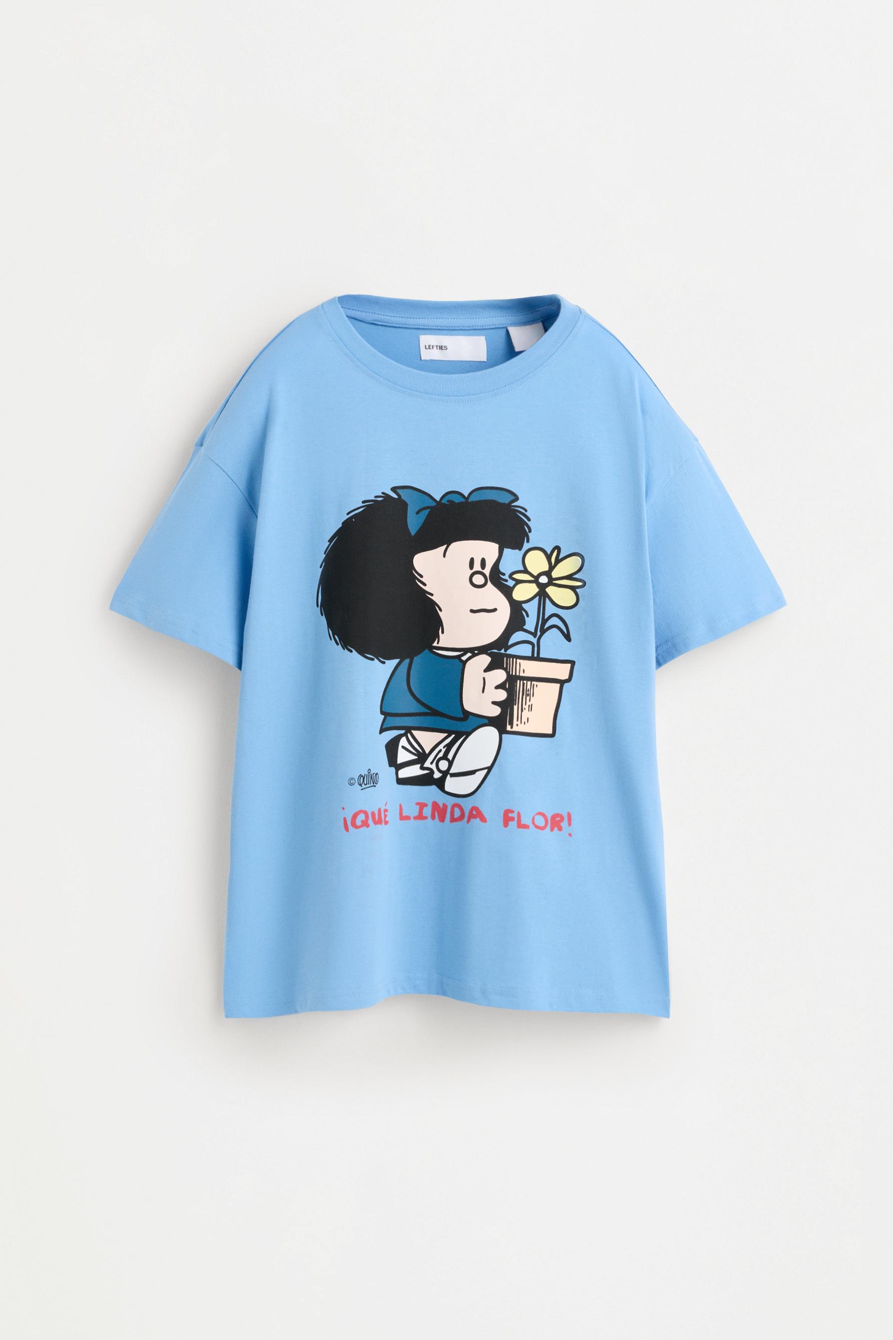 Mafalda short pyjamas — MEDIUM BLUE