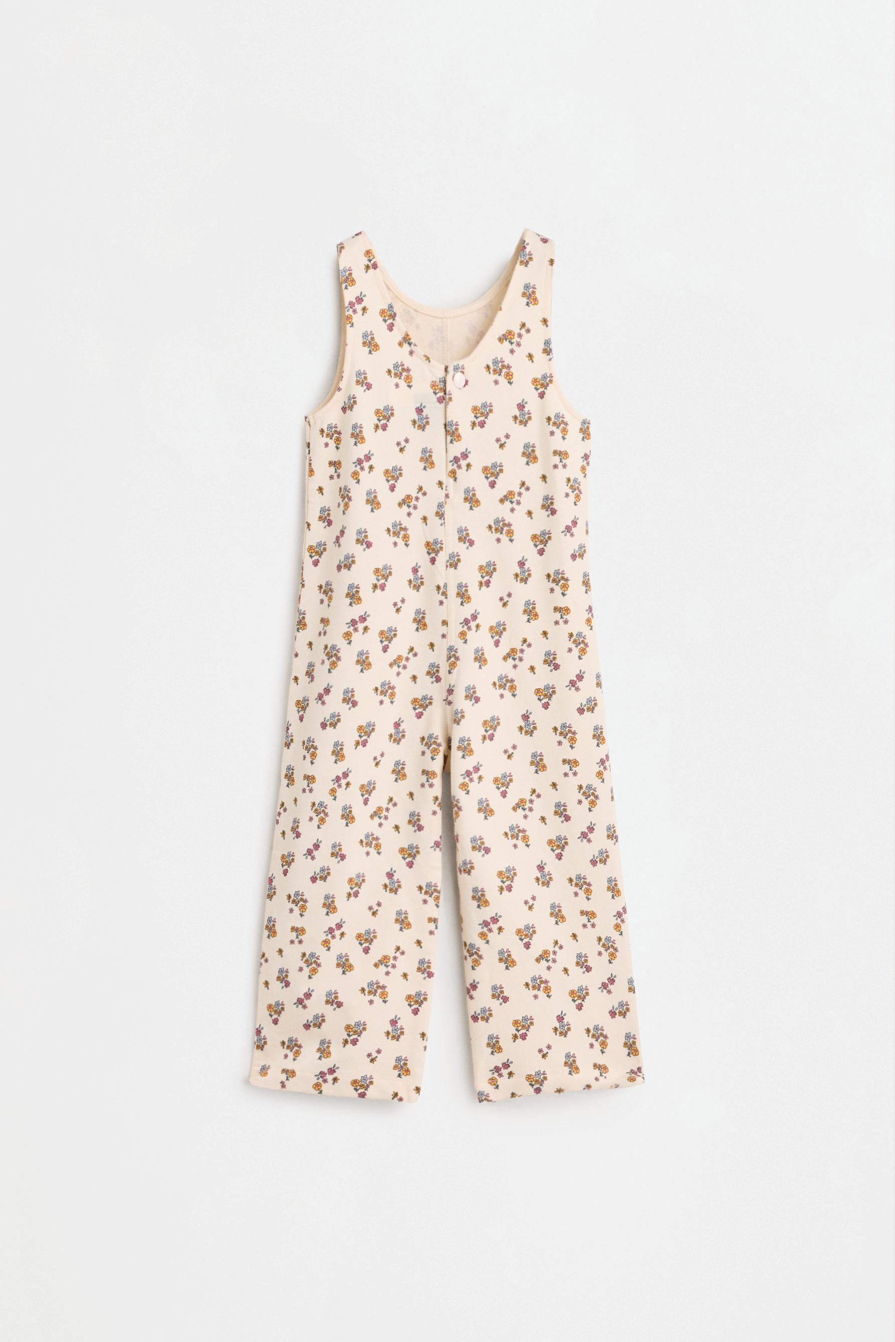 Minnie Mouse ©Disney T-shirt and dungarees co-ord — ECRU