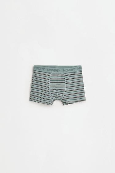 Weekly boxer brief 7-pack — BROWN/GREEN 2