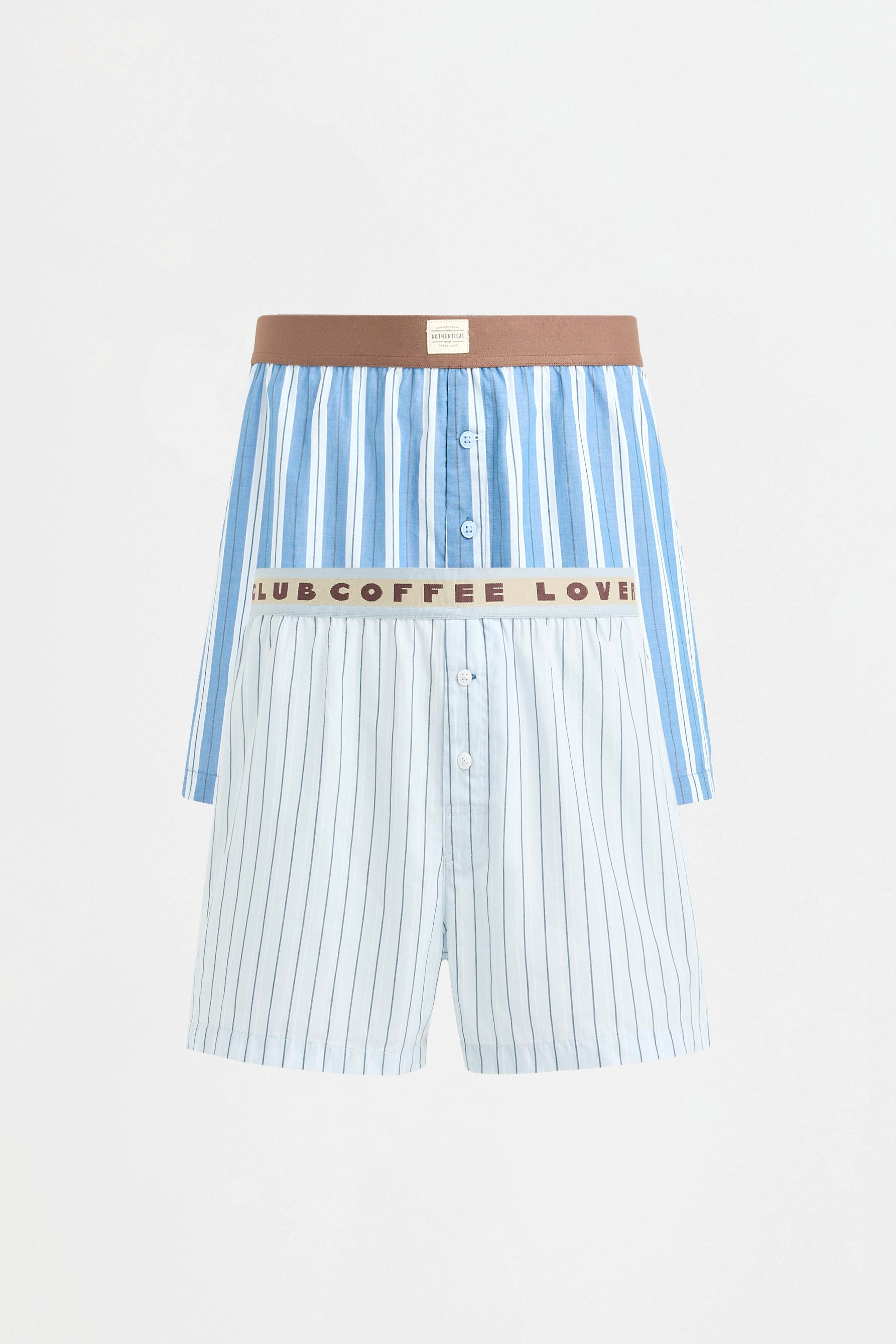 2-Pack striped boxer briefs — NAVY