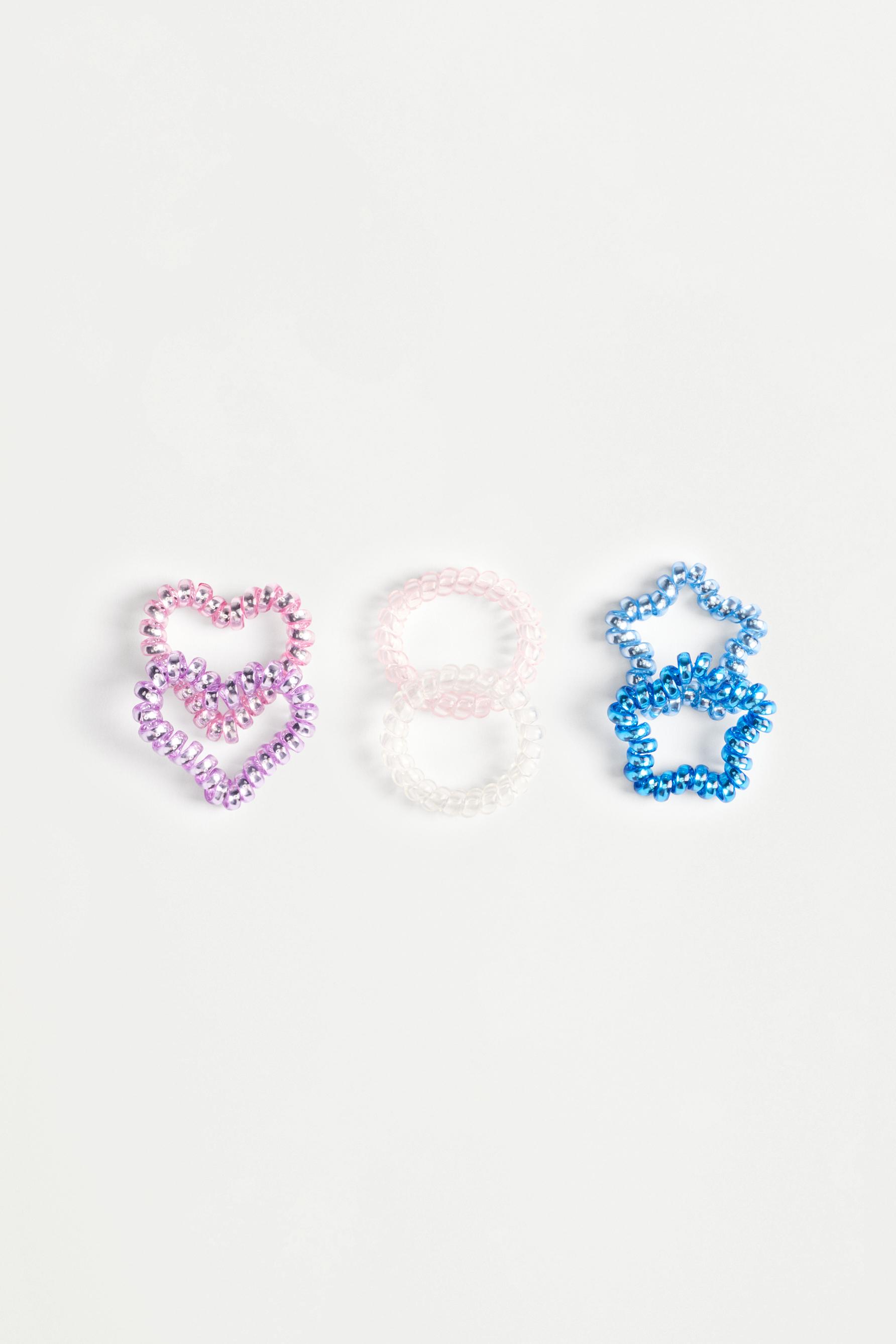Coil Hair Ties (6-Pack) — VARIOUS