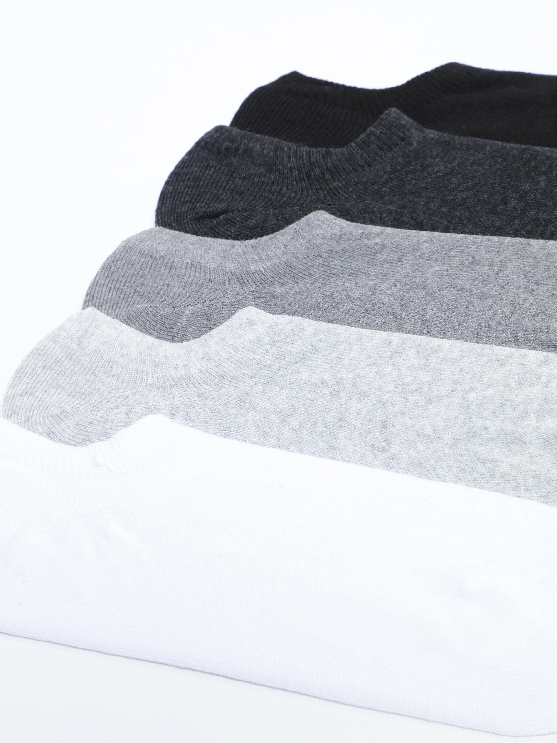 No-show socks (Pack 5) — GREY