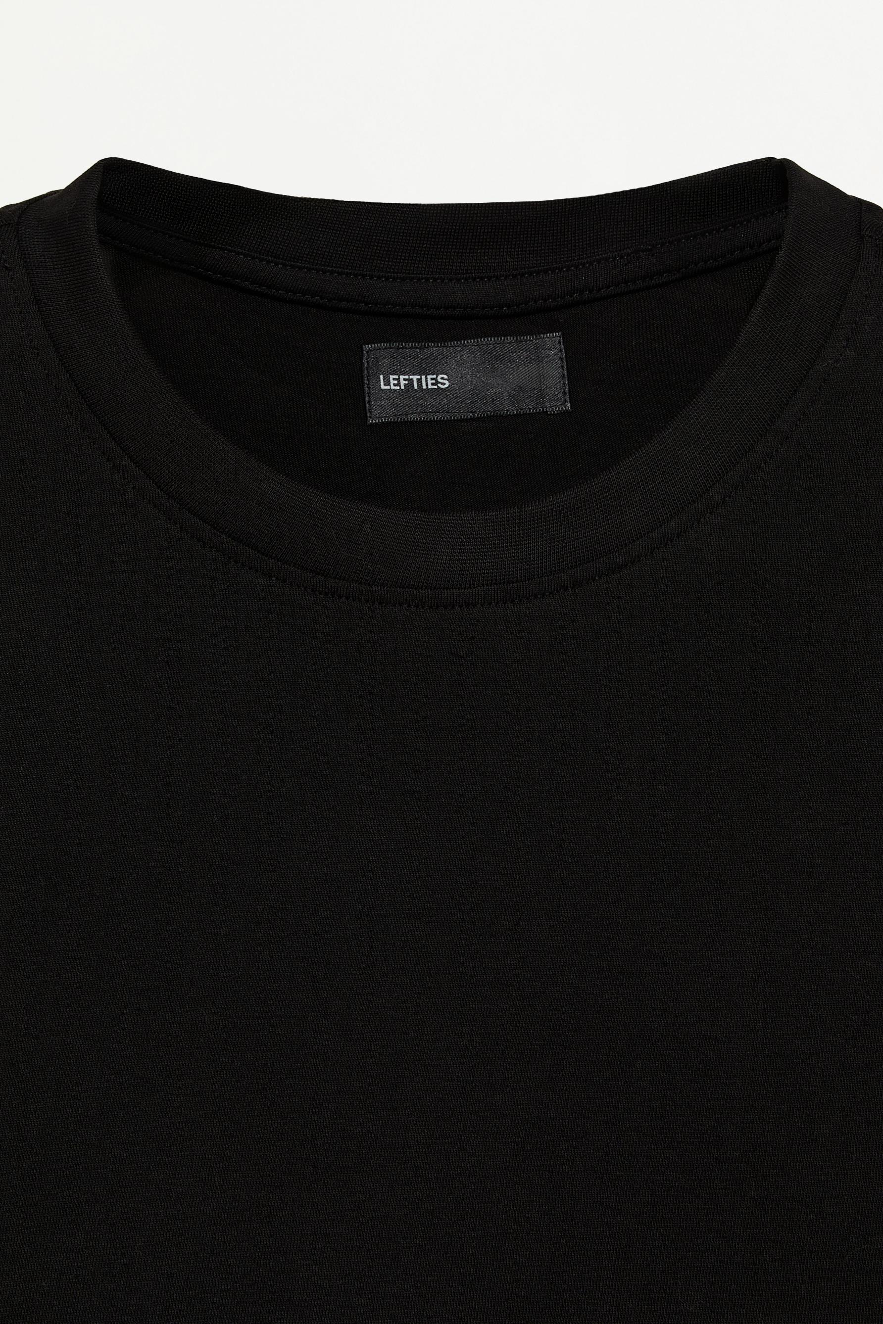 Oversize T-shirt — BLACK