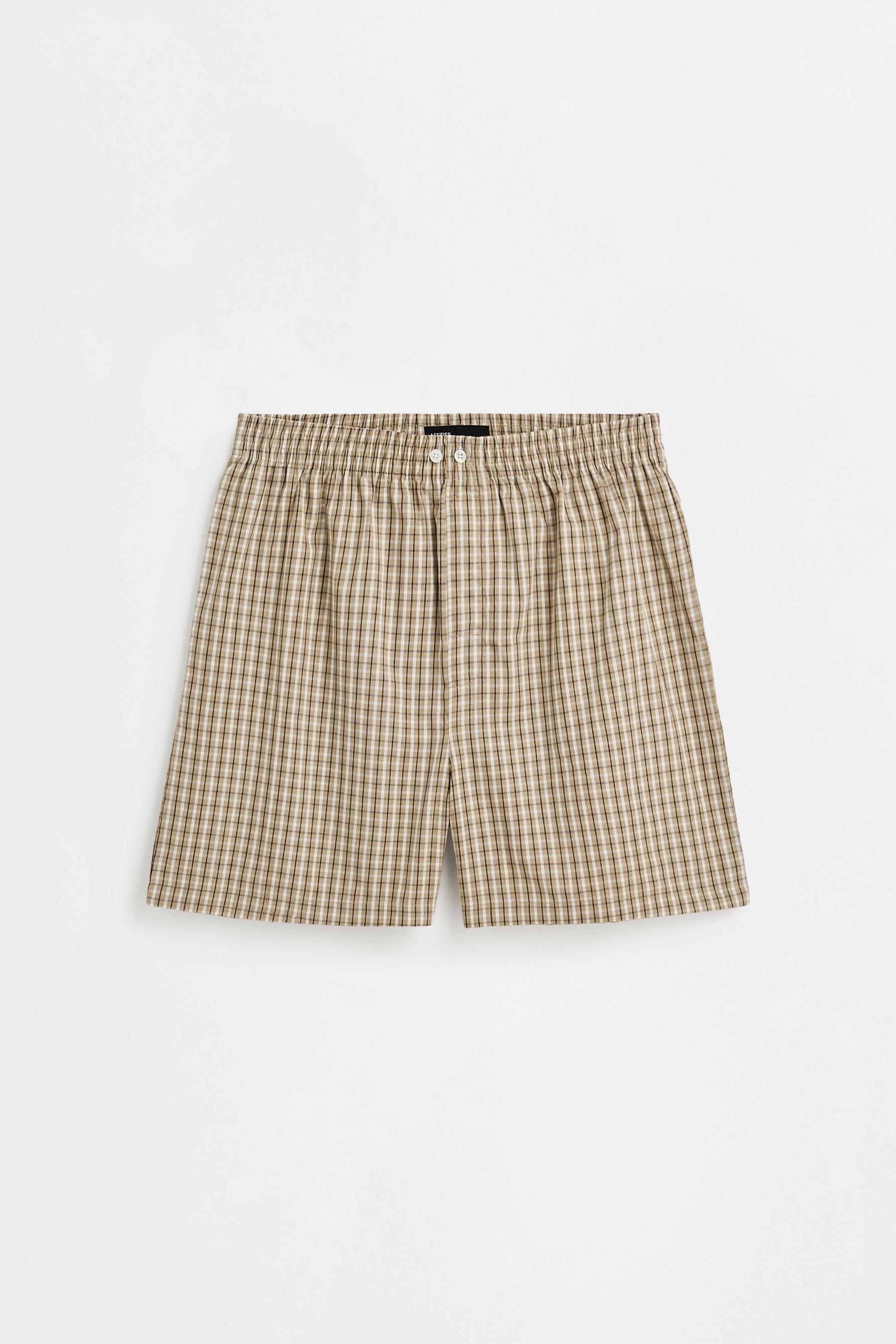 Short pyjamas with pocket — WHITE