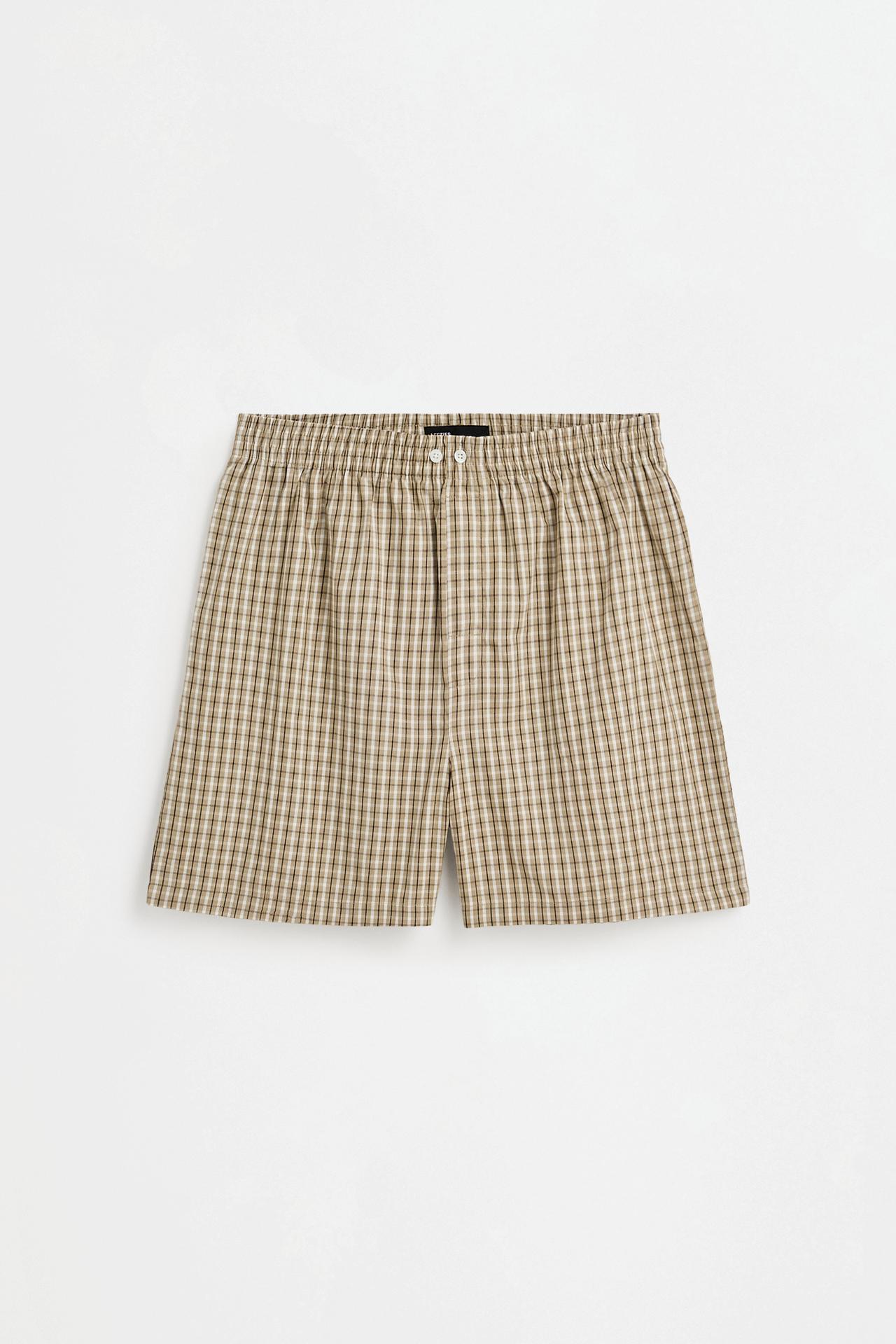 Short pyjamas with pocket — WHITE