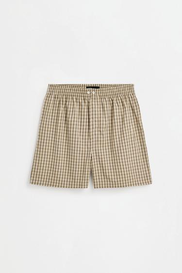Short pyjamas with pocket — WHITE 8