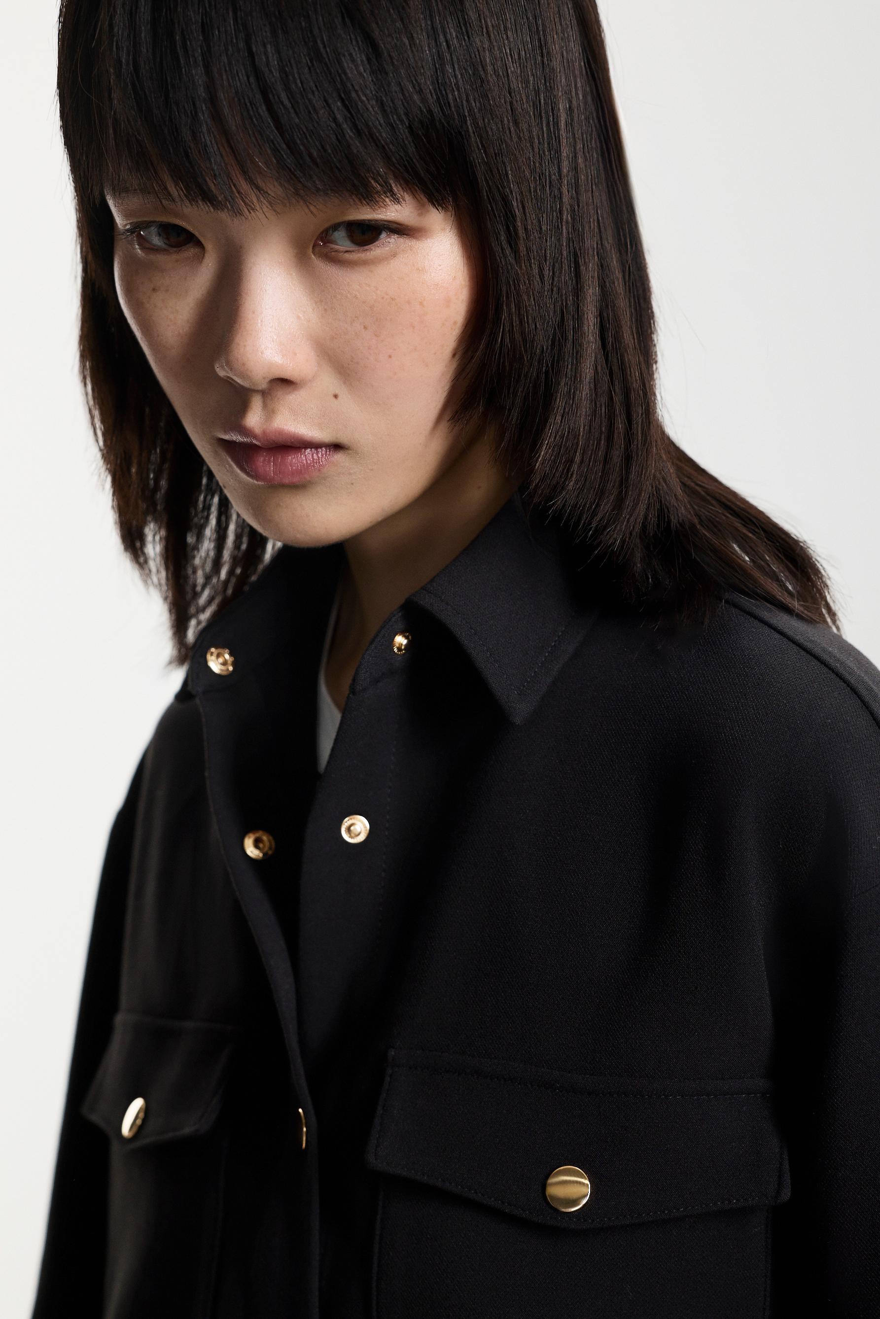 Safari overshirt — BLACK