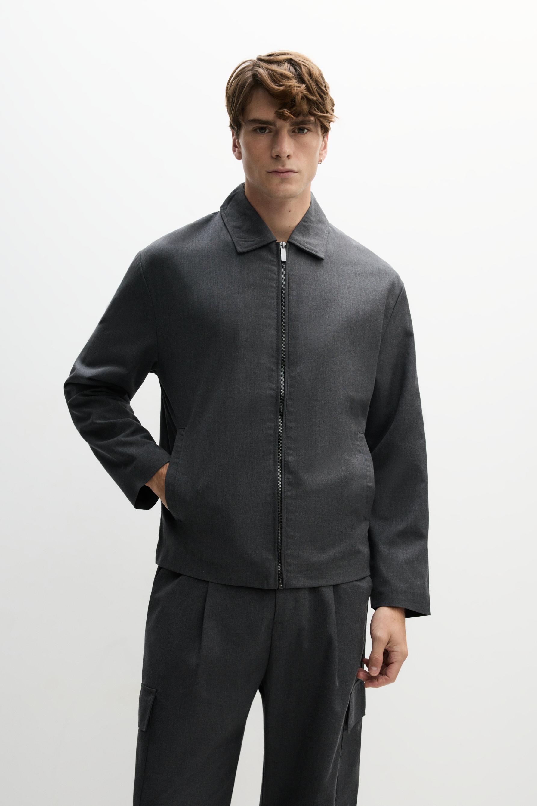 Sobrecamisa vestir cremallera