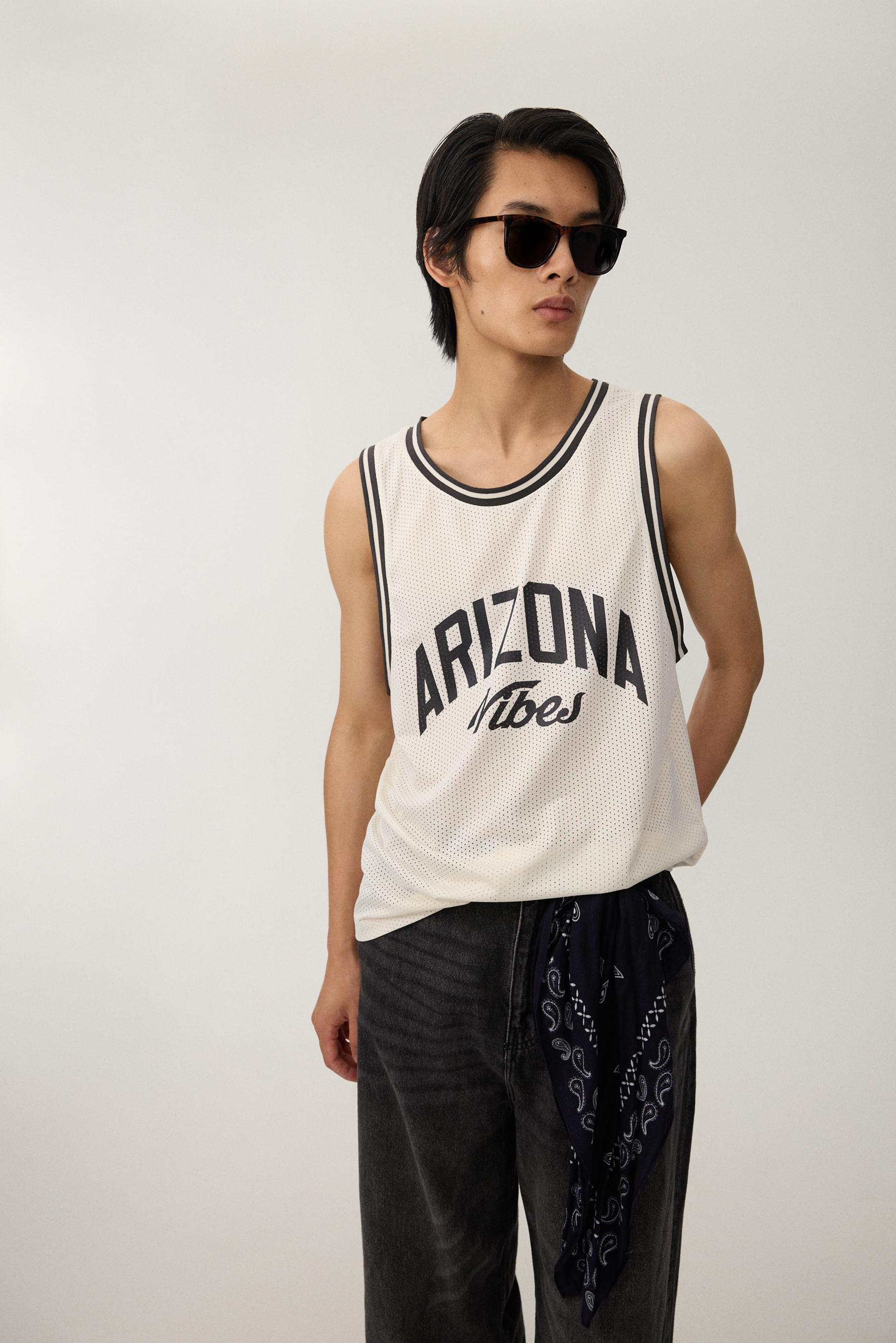 Camiseta tirantes microperforada