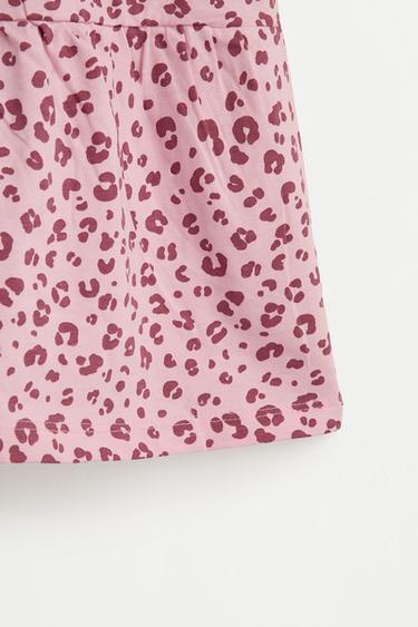 Printed strappy dress — PASTEL PINK 4