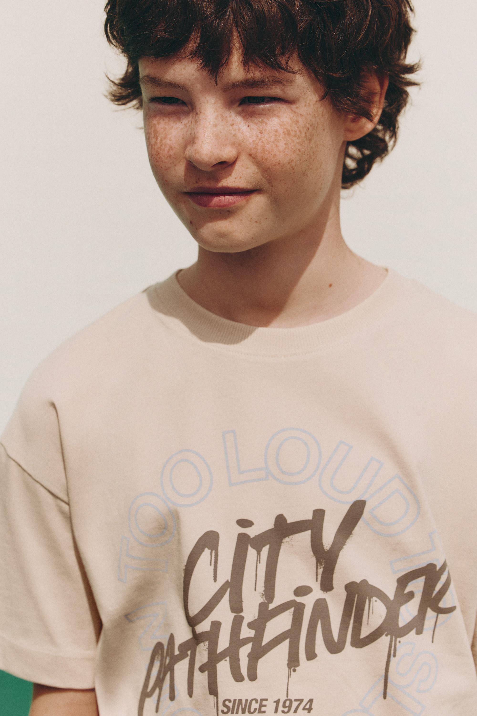Printed T-shirt — ECRU