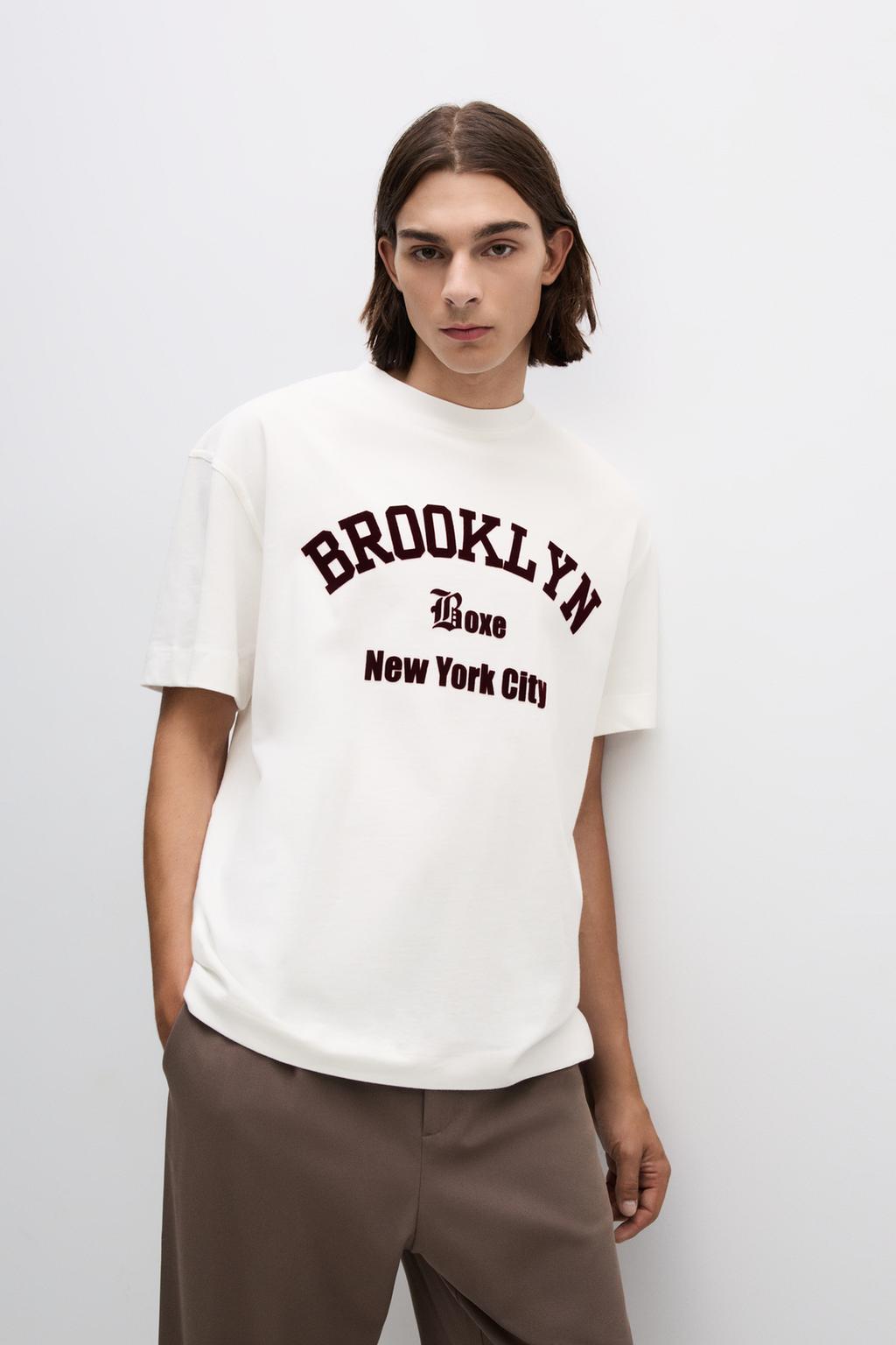 T-shirt estampado texto