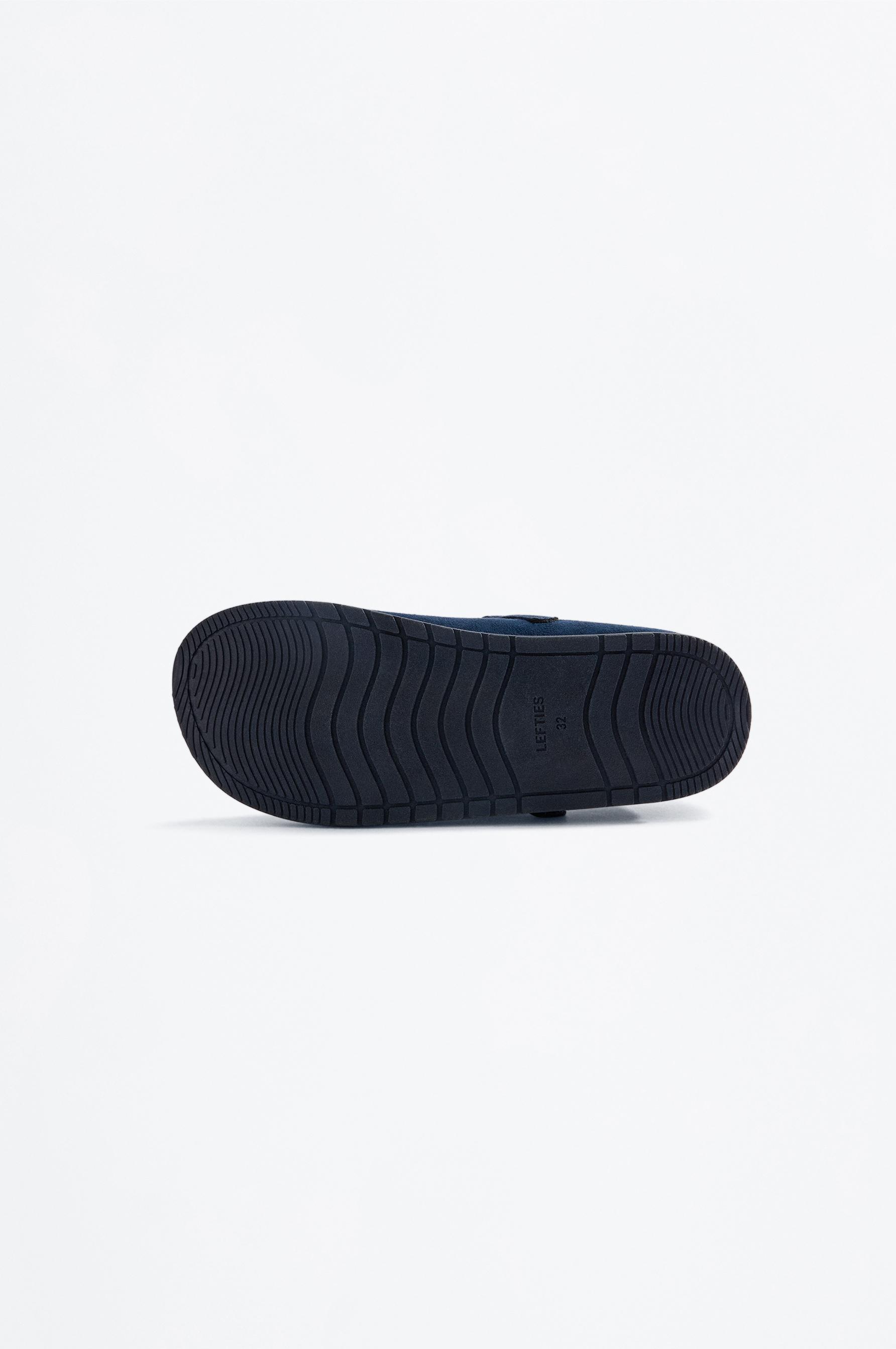 BAREFOOT MARY JANE BALLET FLAT — NAVY BLUE