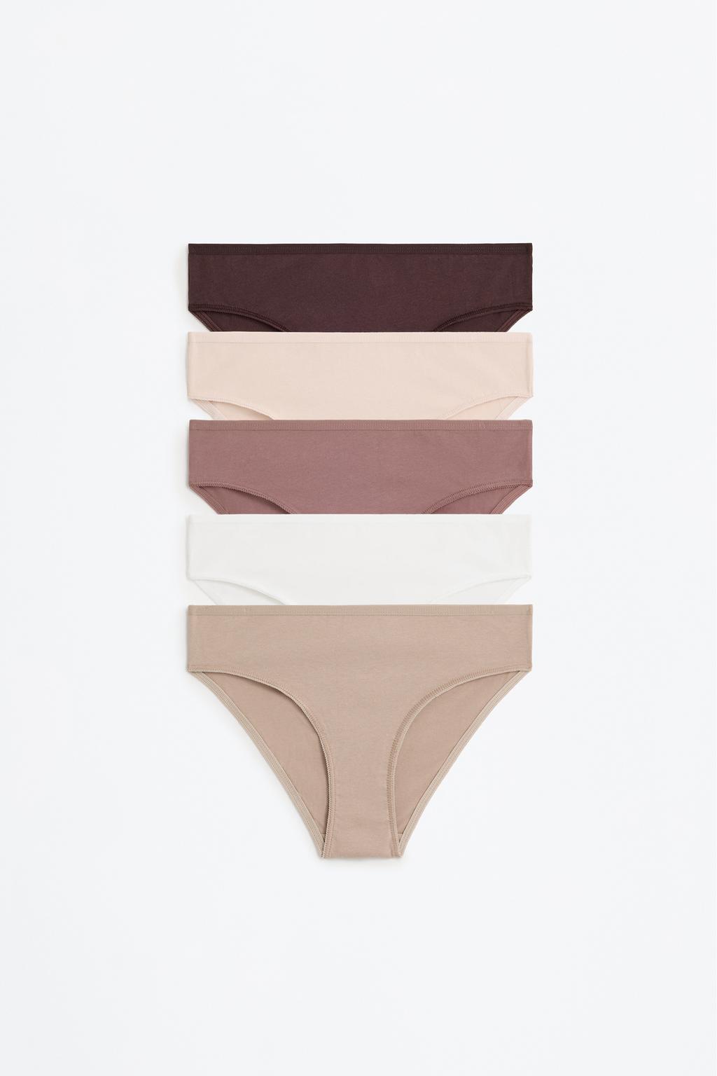 Pack de 5 braguitas clásicas