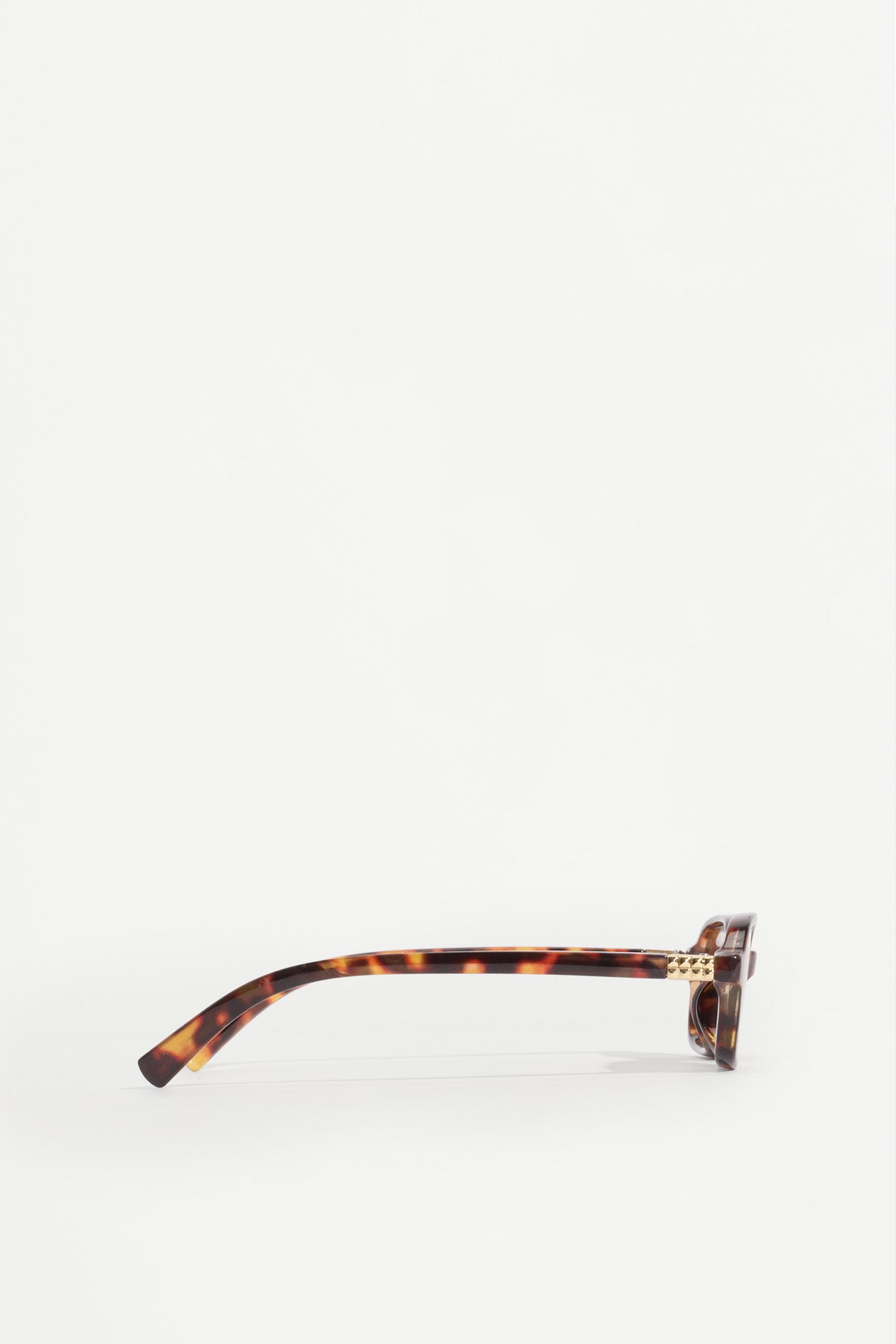 Small rectangular glasses — TORTOISESHELL