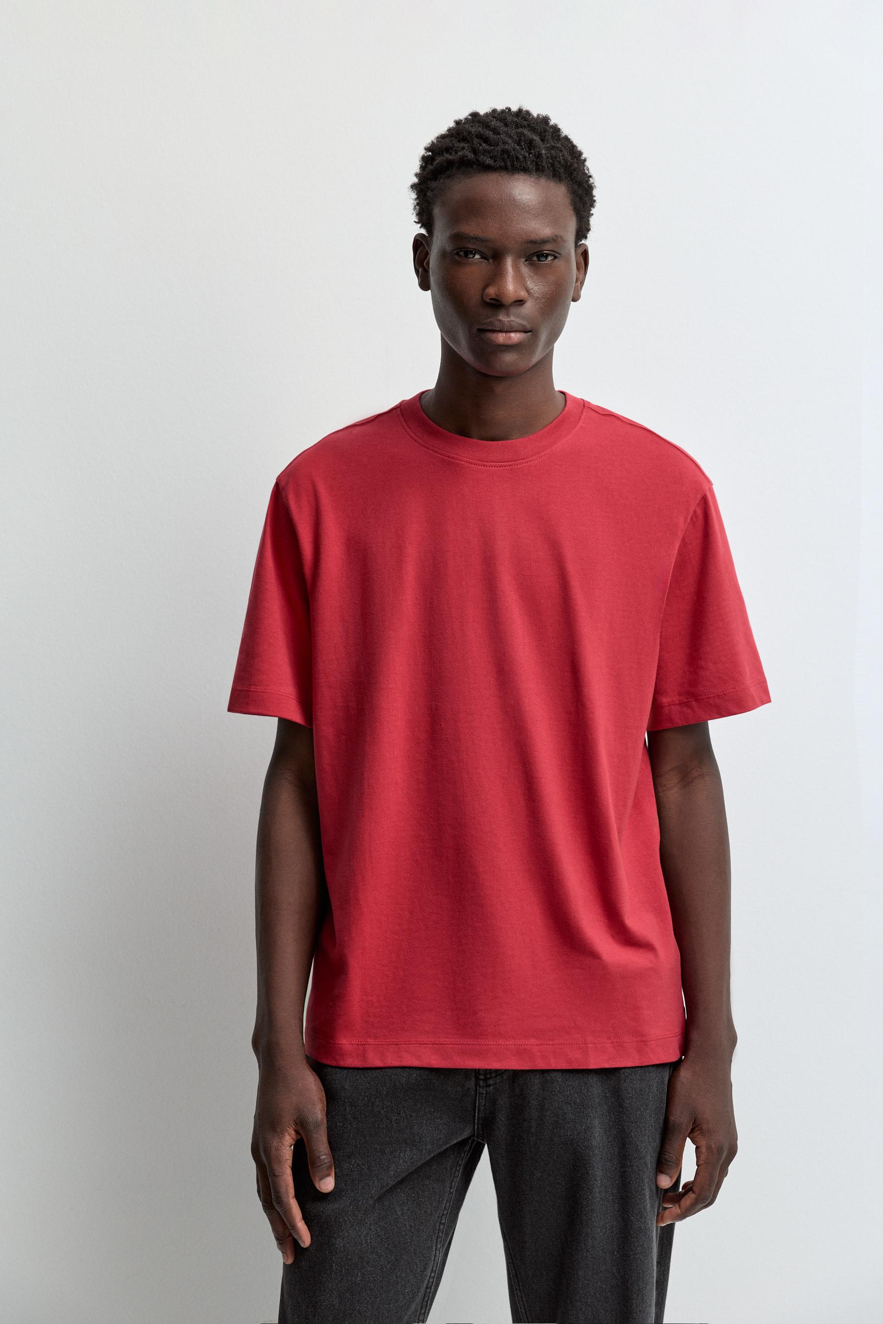 Premium relaxed fit T-shirt — REDDISH