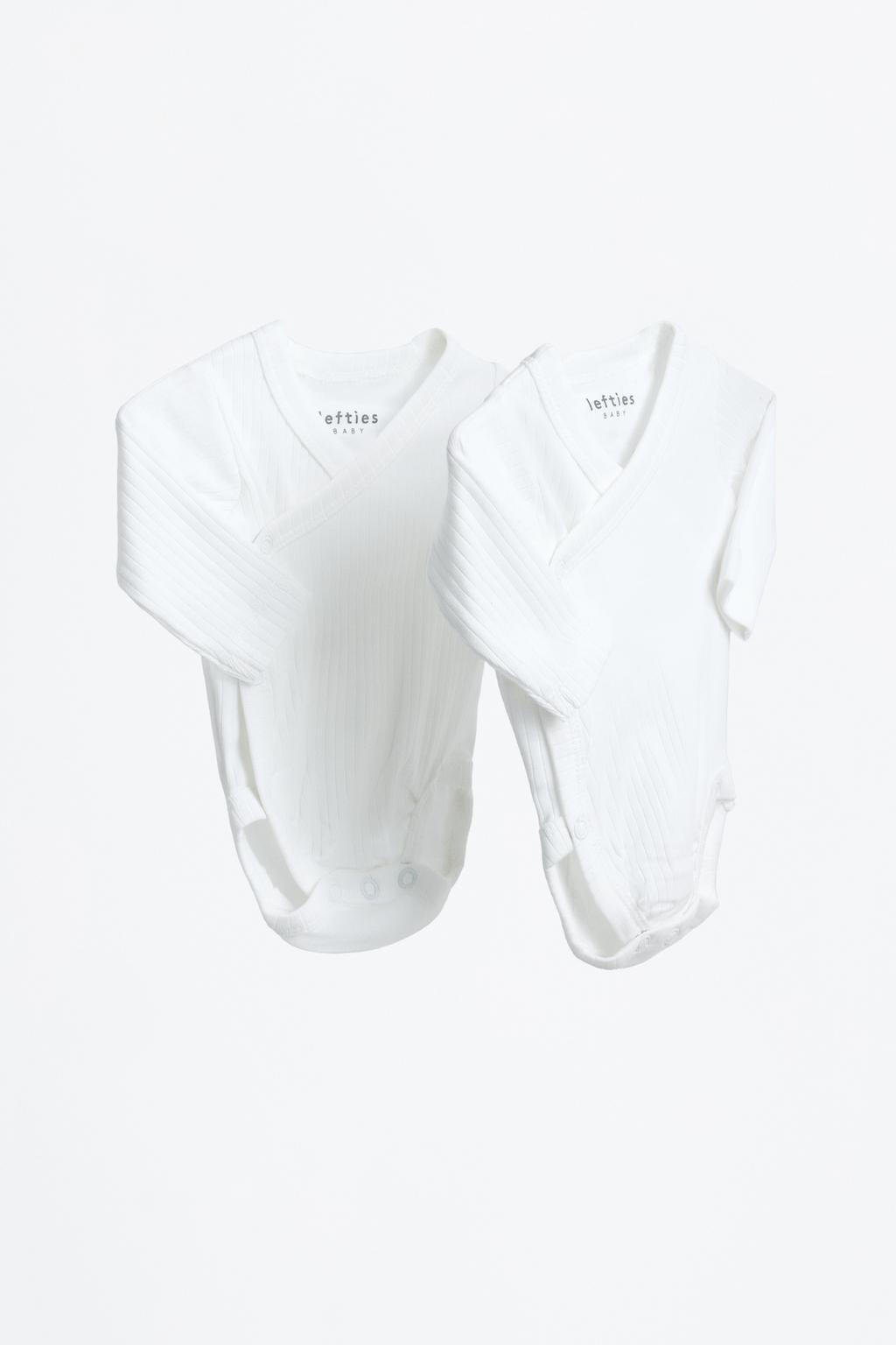 Pack 2 bodies kimono lisos
