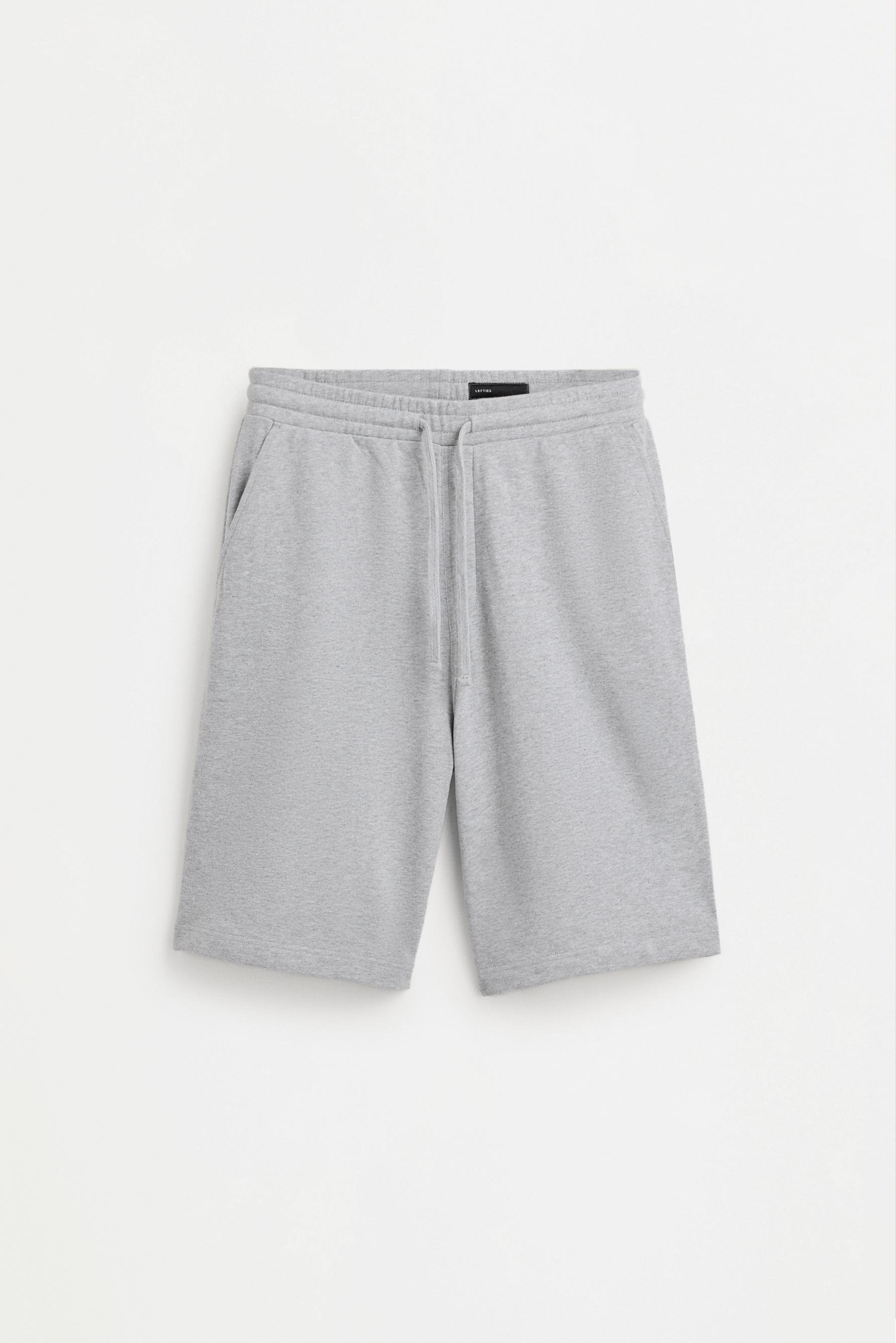 ど*ぱ様 cross tuck baggy slacks shorts Gray Baggy tracksuit Bermuda shorts - SEASONAL BASICS - Man | LEFTIES