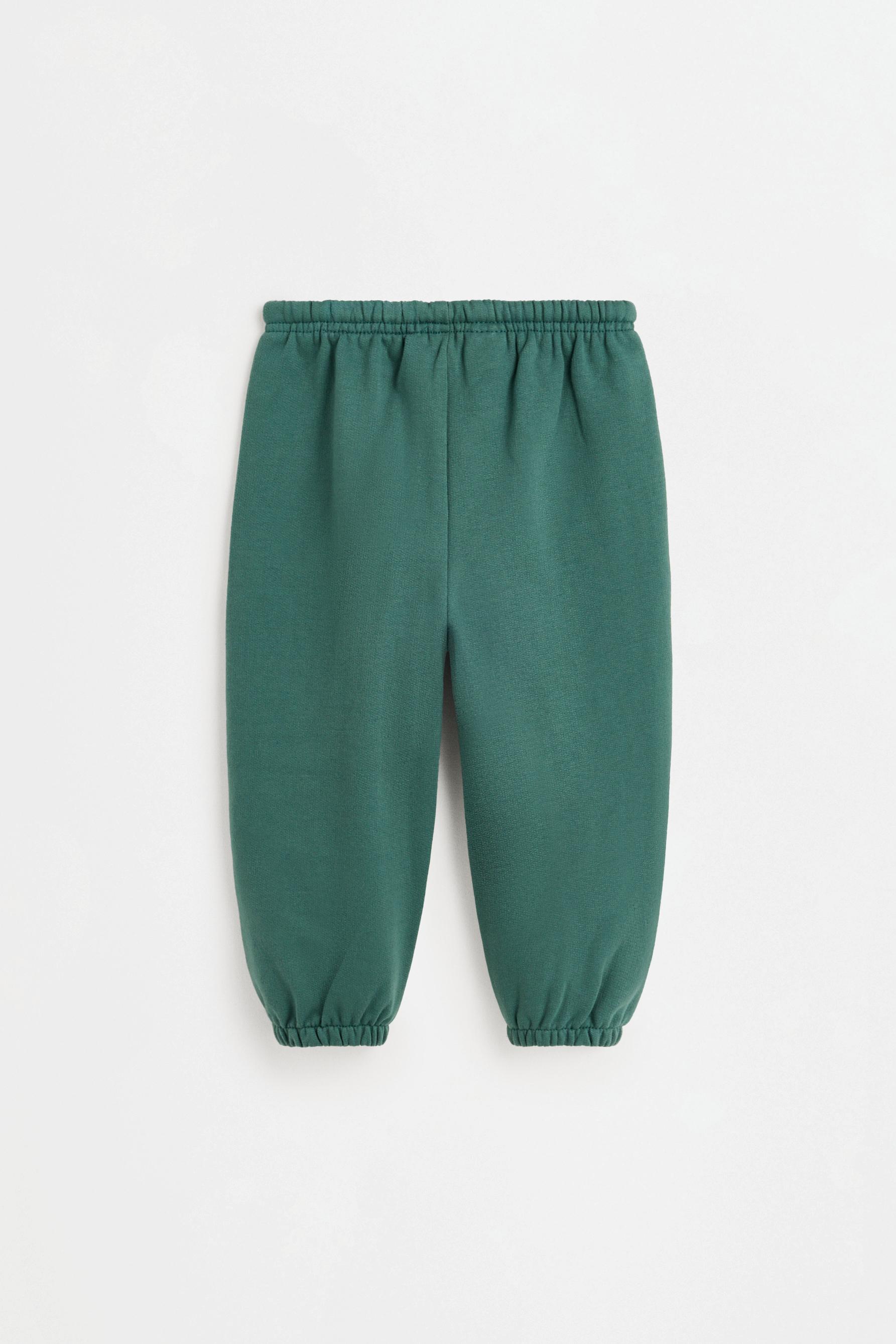 Pack of 2 printed relaxed joggers — GREY MARL