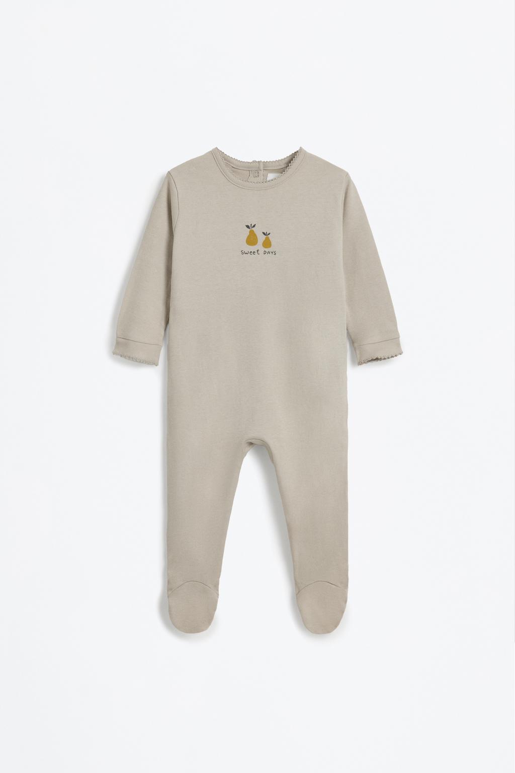 Pijama entero interlock