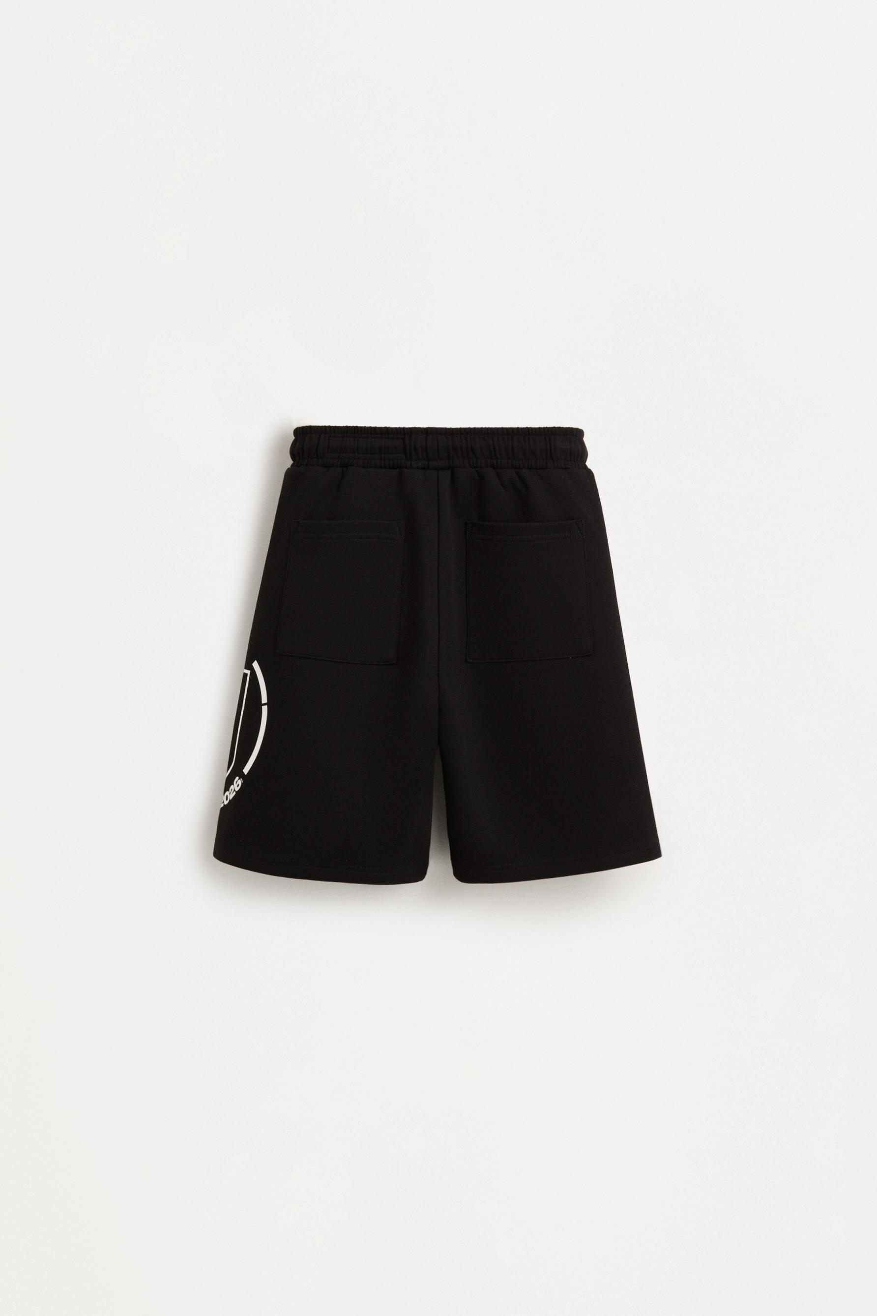Kids' FIFA World Cup 2026 Bermuda Shorts — BLACK