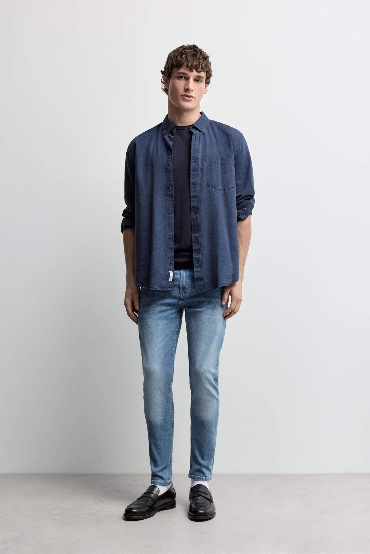Skinny jeans — CORNFLOWER BLUE