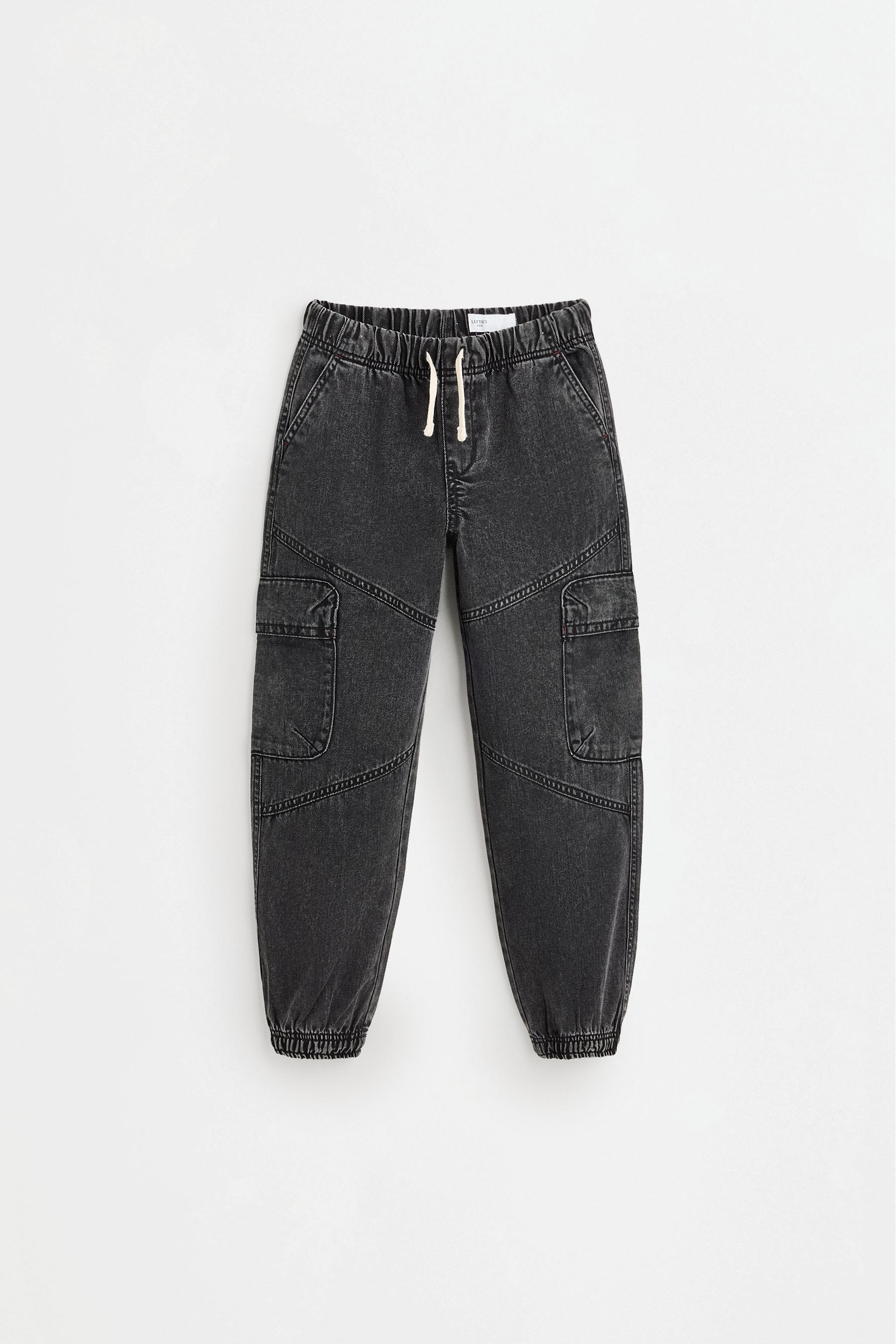 Cargo joggers — BLACK