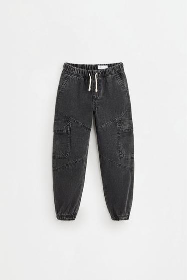 Cargo joggers — BLACK 1